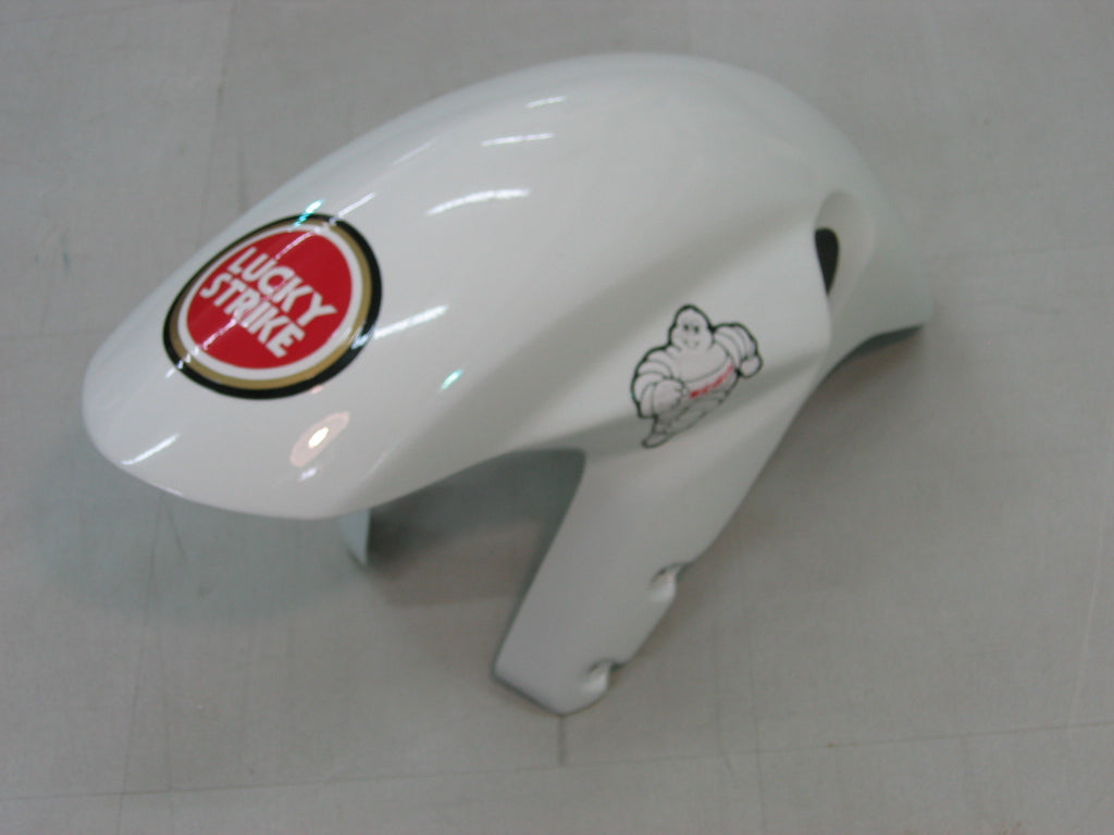 Amotopart Carénages 2004-2005 Suzuki GSXR 600 750 Blanc & Rouge Lucky Strike Generic