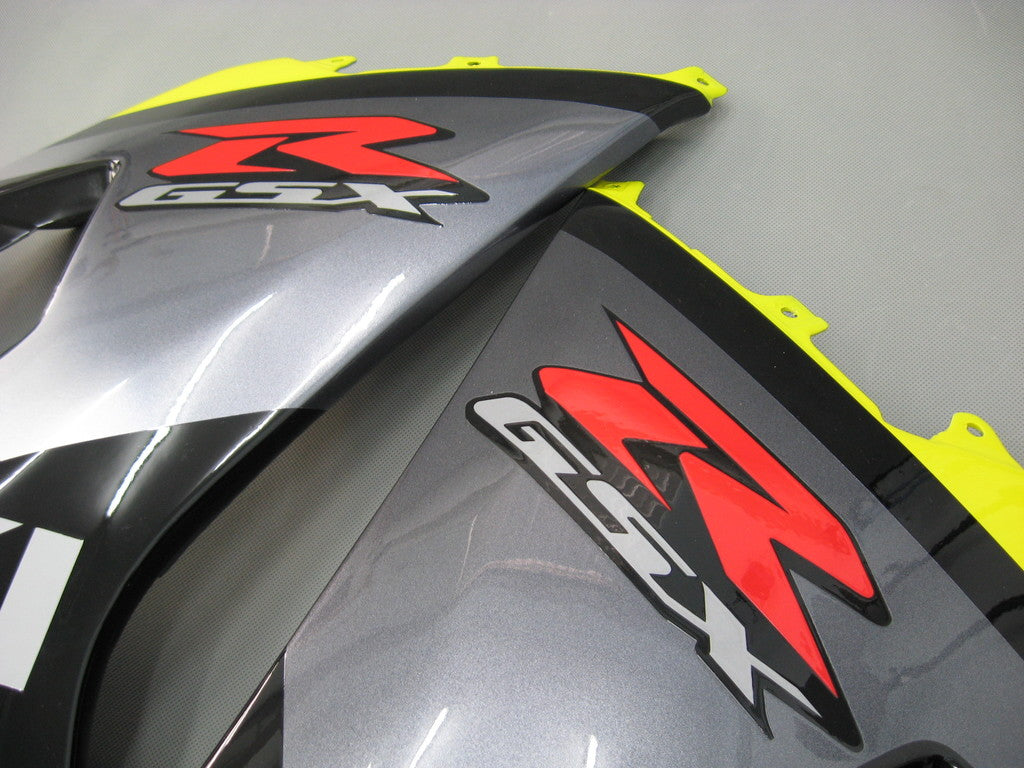 Amotopart stroomlijnkappen 2004-2005 Suzuki GSXR 600 750 geel en zwart GSXR generiek