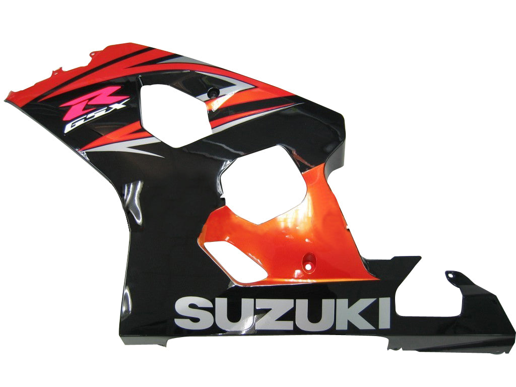 Amotopart Stroomlijnkappen 2004-2005 Suzuki GSXR 600 750 Zwart Oranje GSXR Generiek