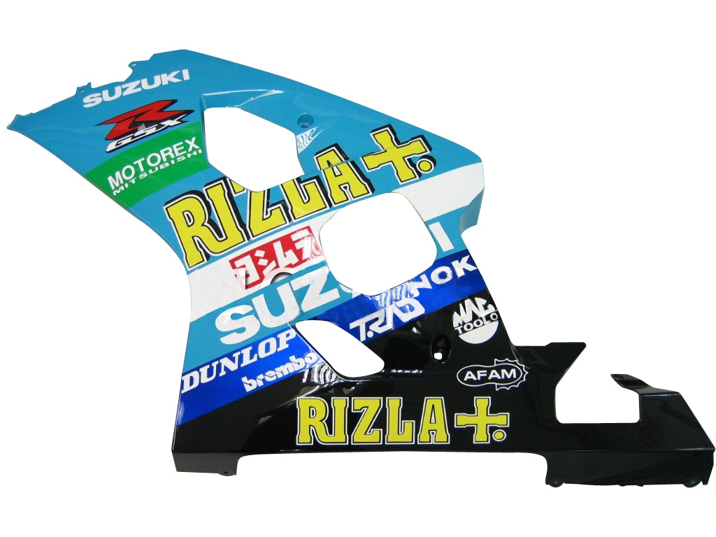 Amotopart stroomlijnkappen 2004-2005 Suzuki GSXR 600 750 Blauw Rizla Suzuki GSXR Generiek