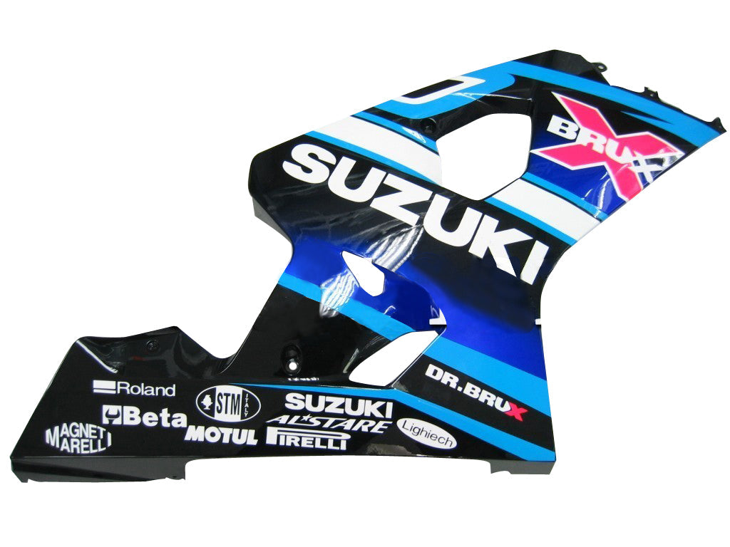 Amotopart stroomlijnkappen 2004-2005 Suzuki GSXR 600 750 Wit Blauw Brux GSXR Generiek
