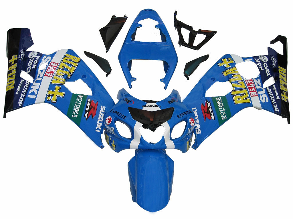 Amotopart stroomlijnkappen 2004-2005 Suzuki GSXR 600 750 Blauw Rizla GSXR Generiek