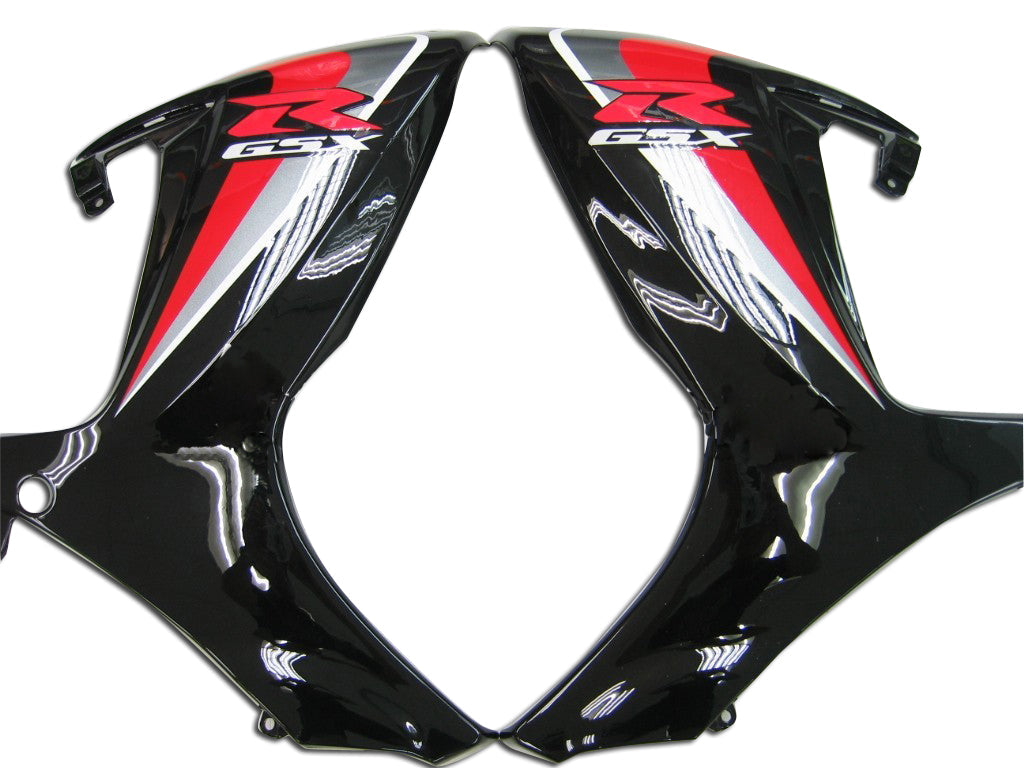Carenados Amotopart 2006-2007 Suzuki GSXR 600 750 Rojo y Negro GSXR Genérico