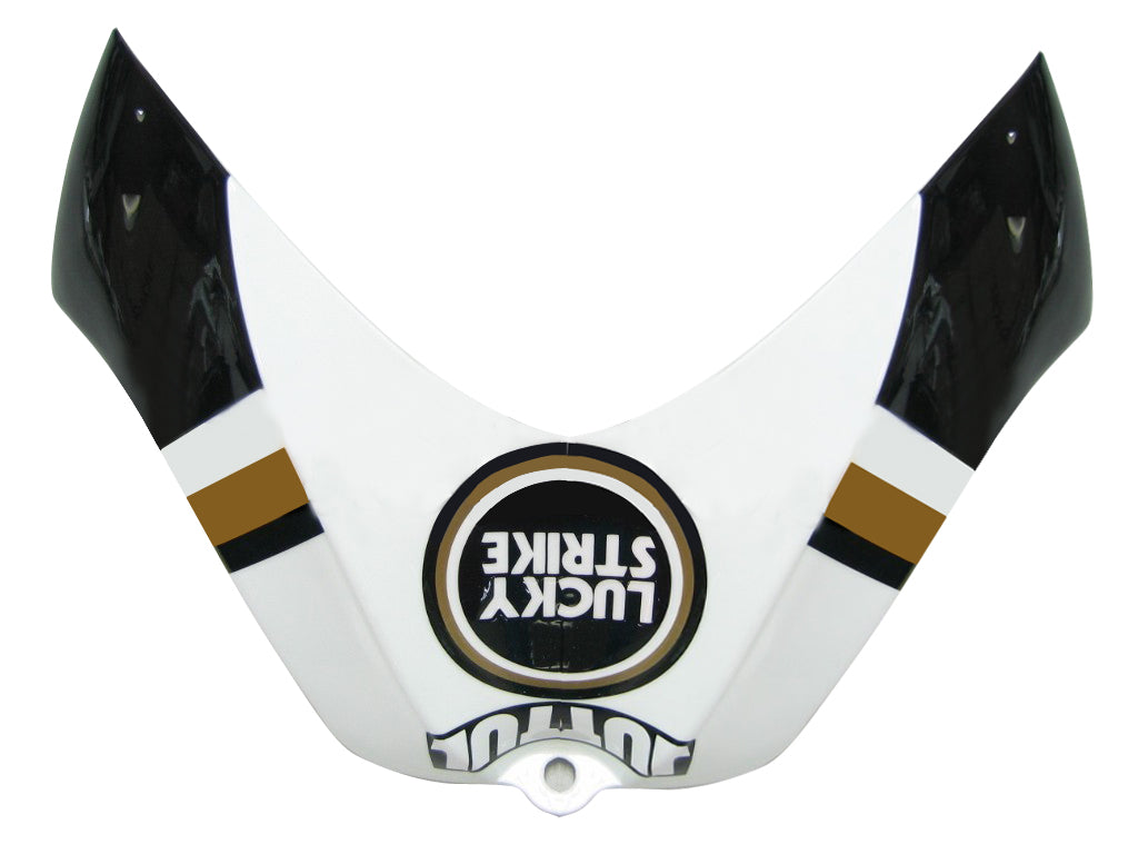 Amotopart stroomlijnkappen 2006-2007 Suzuki GSXR 600 750 wit zwart Lucky Strike generiek