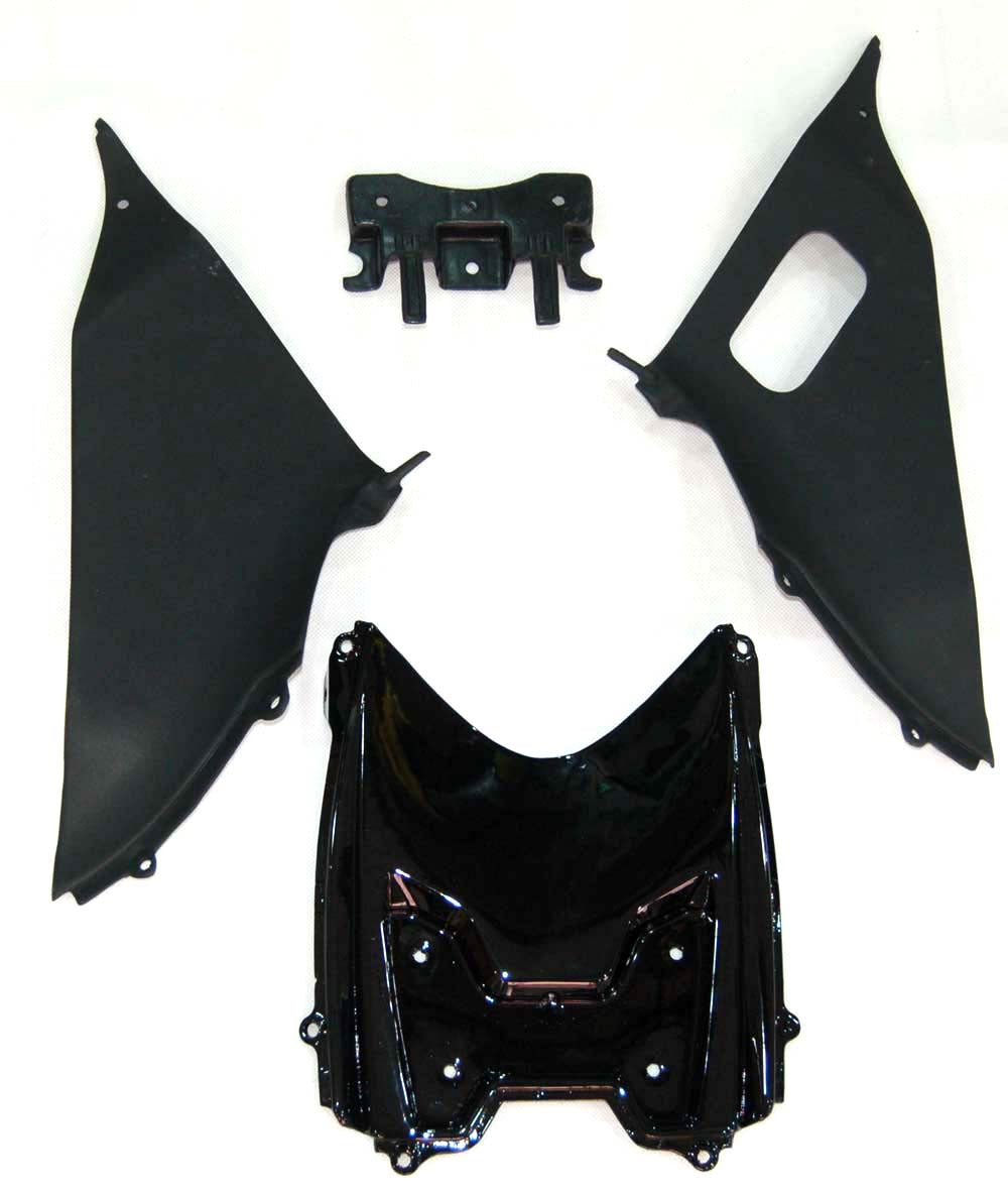 Amotopart stroomlijnkappen 2008-2010 Suzuki GSXR 600 750 zwart-groene vlam GSXR generiek