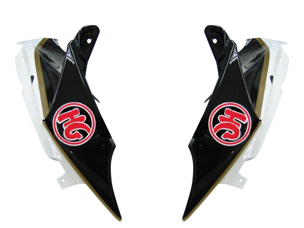 Amotopart Stroomlijnkappen 2008-2010 Suzuki GSXR 600 750 Zwart Wit Suzuki Generiek