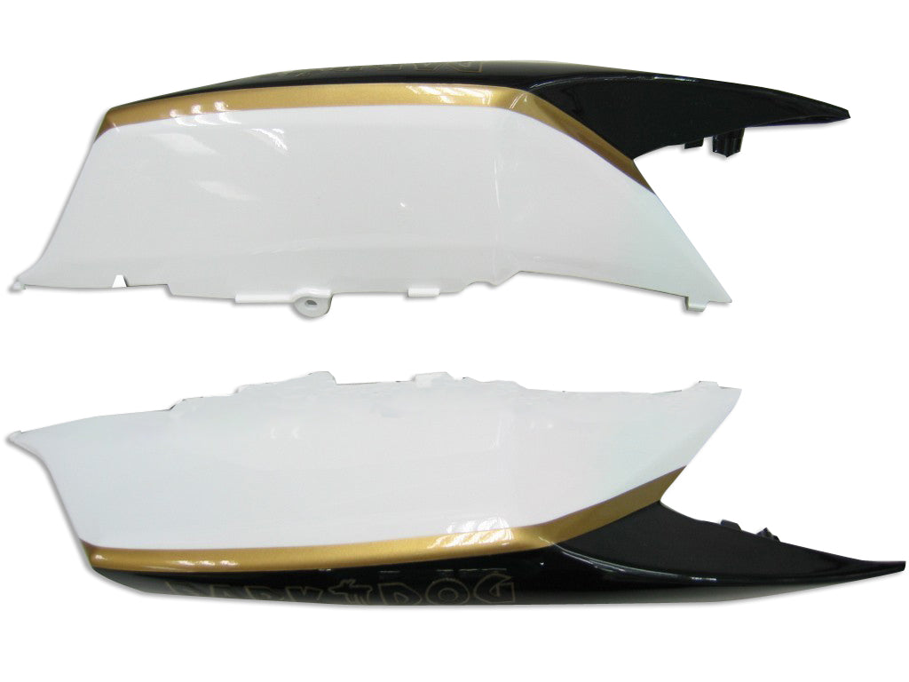 Amotopart Stroomlijnkappen 2008-2010 Suzuki GSXR 600 750 Zwart Wit Suzuki Generiek