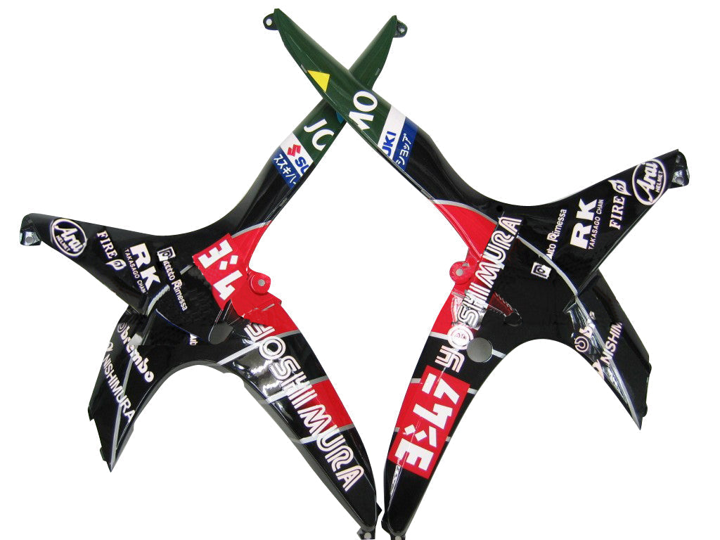 Amotopart stroomlijnkappen 2008-2010 Suzuki GSXR 600 750 rood zwart nr. 34 Suzuki generiek