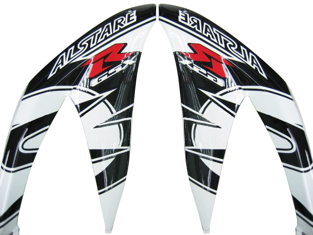 Amotopart Stroomlijnkappen 2008-2010 Suzuki GSXR 600 750 Zwart Wit Alstare Corona Generiek
