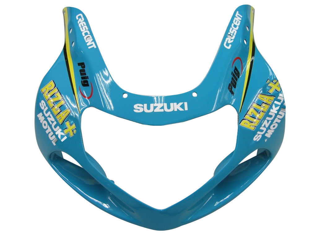 Amotopart Stroomlijnkappen 2001-2003 Suzuki GSXR 750 Blauw Zwart Rizla Generiek