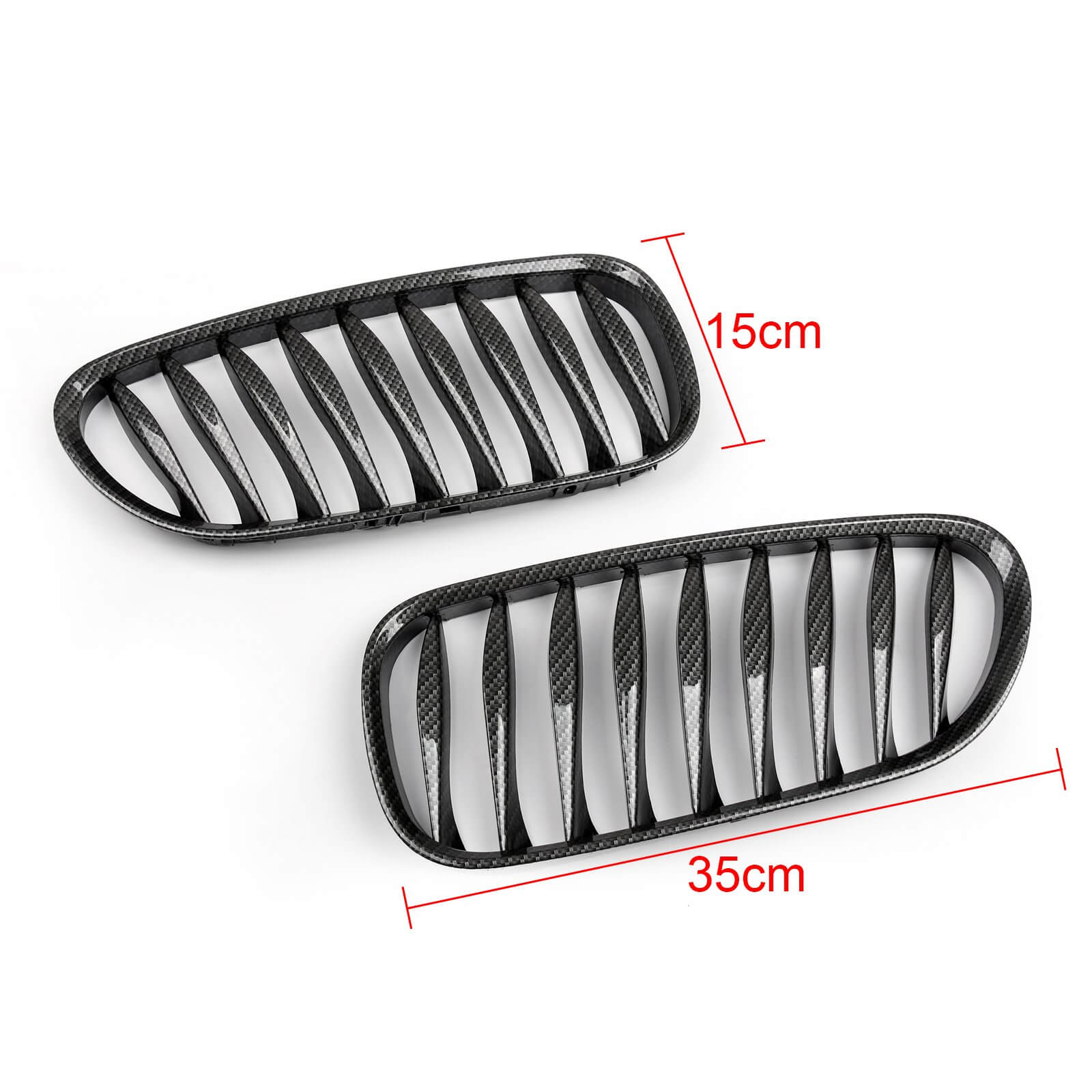BMW Grille 2x Bumper prima di Sport Rein Grille per BMW Z4 E85 E86 2003-2008 Generico