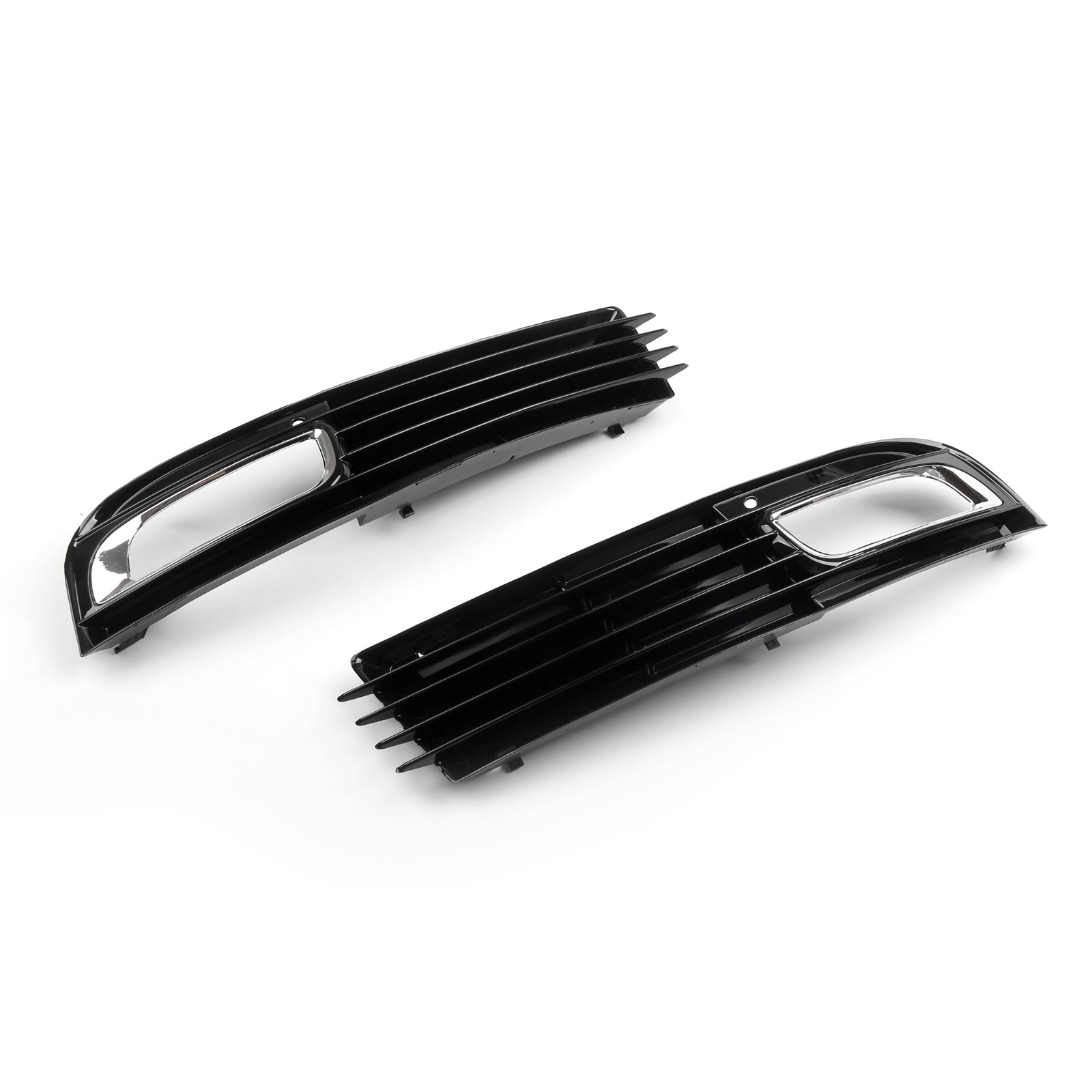 2008-2010 Audi A8 (Quattro) D3 ABS Grila inferiore per le luci della nebbia con Chrome