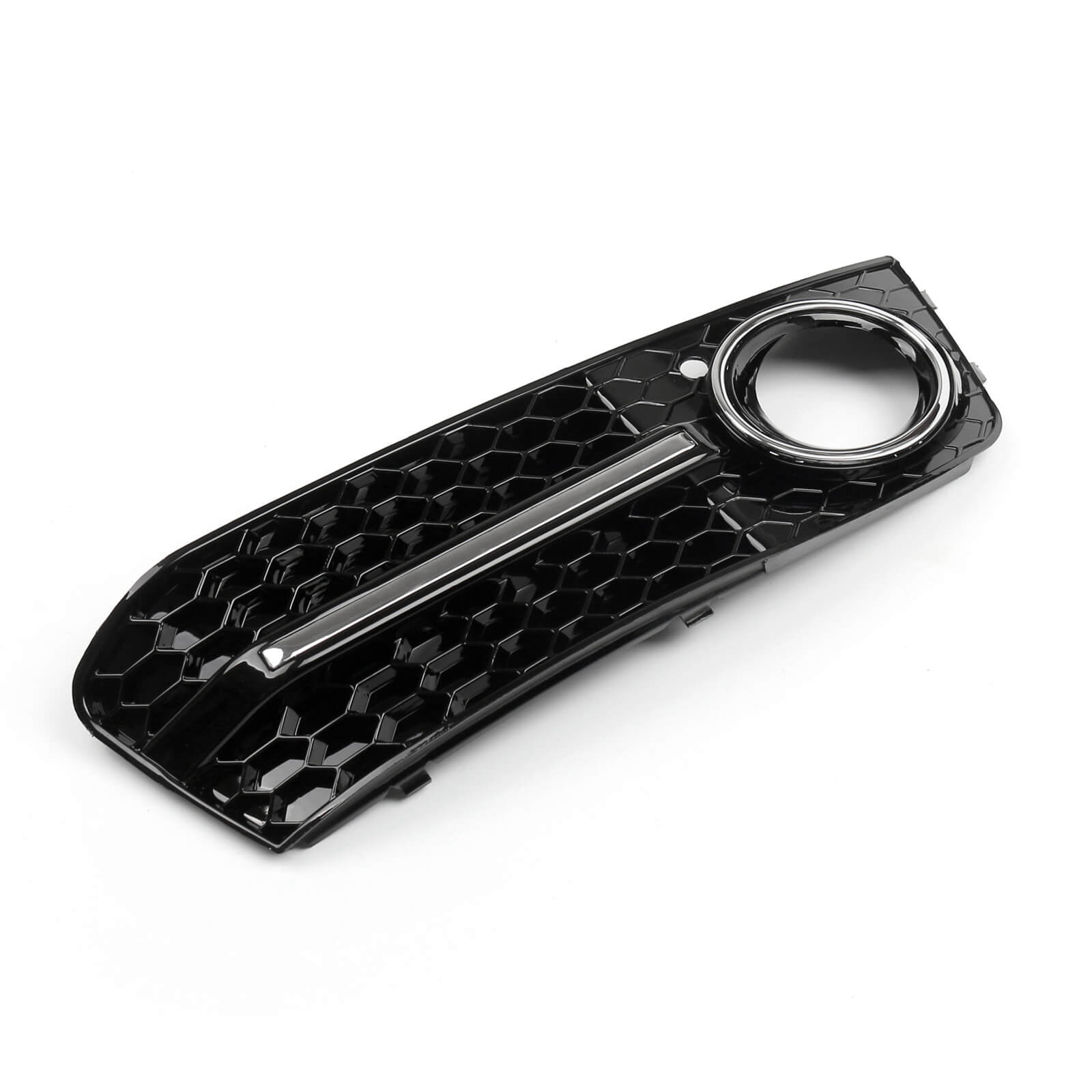 2009-2012 A4 B8 LH Chrome Honey Comb Fog Light Cover Grill Grille Generic