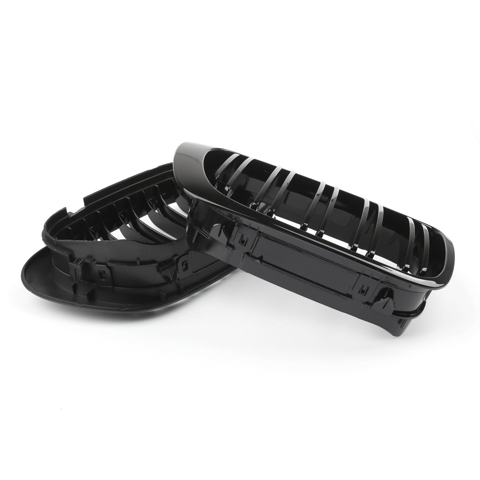 Front Calear Double Shiny Black Line per BMW E46 Coupé/Cabridet 1998 1999 2000 2001