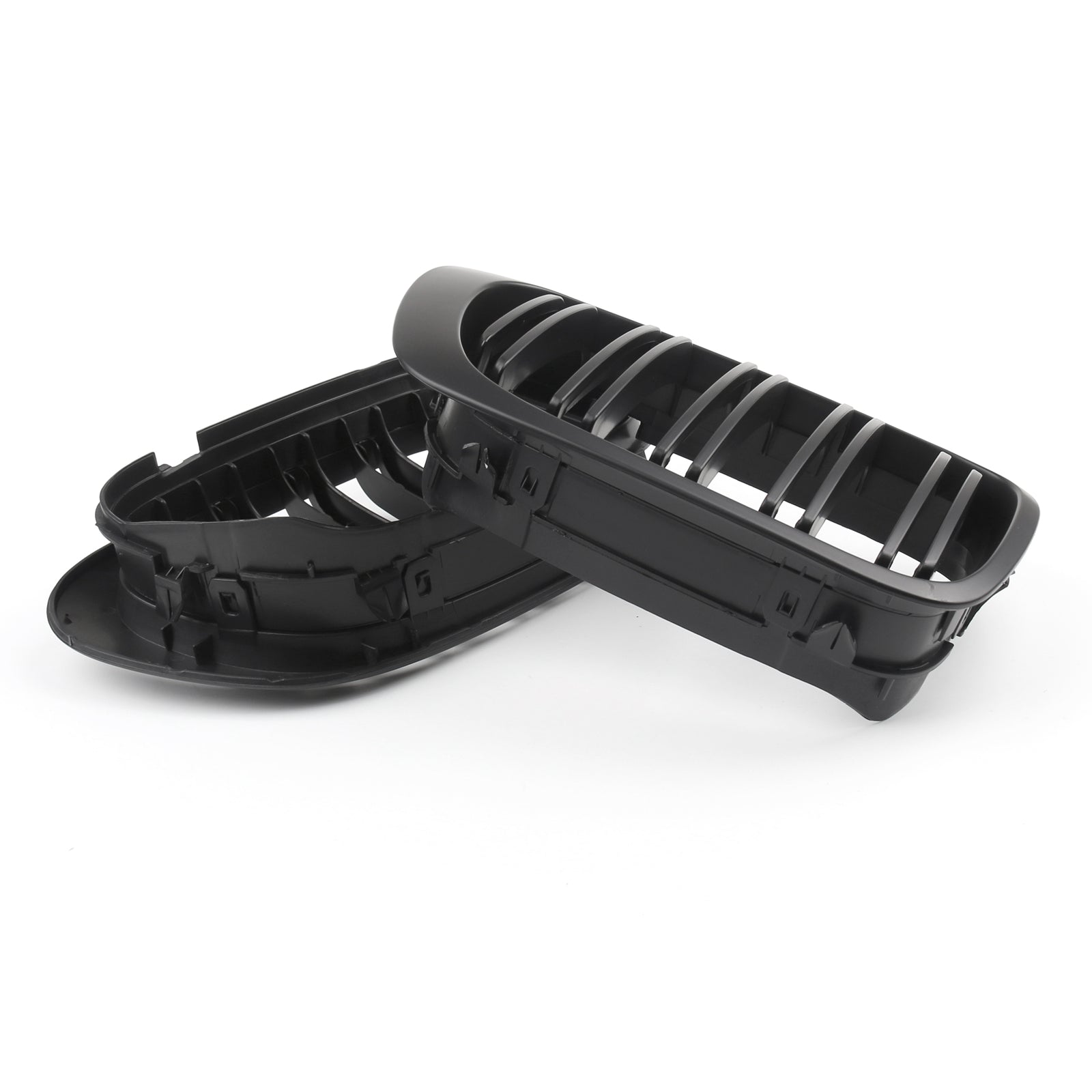 Front Calear Double Shiny Black Line per BMW E46 Coupé/Cabridet 1998 1999 2000 2001