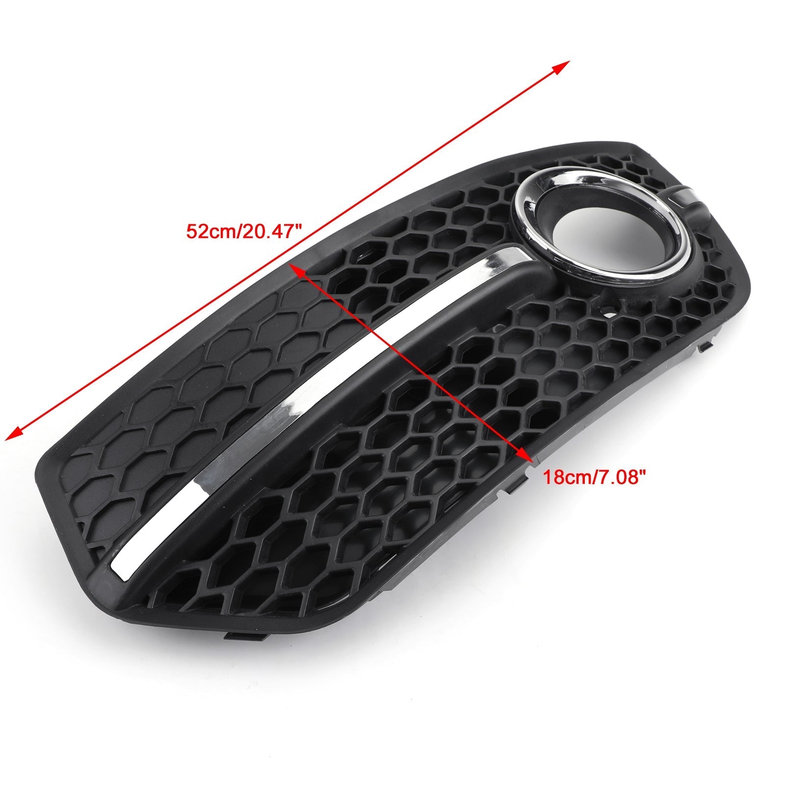 Q5 2009-2011 Audi 1PC gauche/droite pare-chocs avant Gitter antibrouillard lampe couvre garniture générique