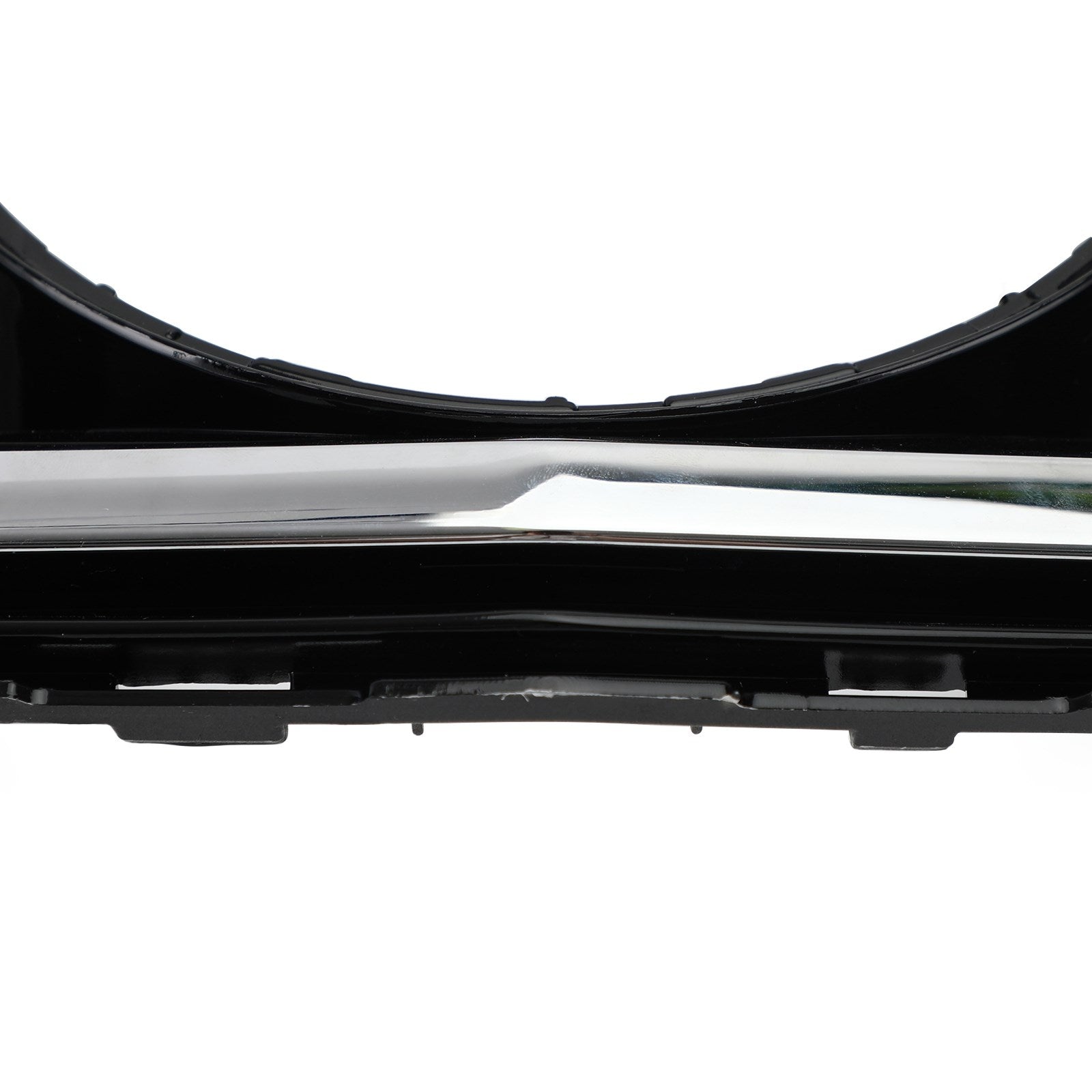 Črna kromirana LED sprednja maska za Benz razreda C W204 C300 C350 2008–2014 generično