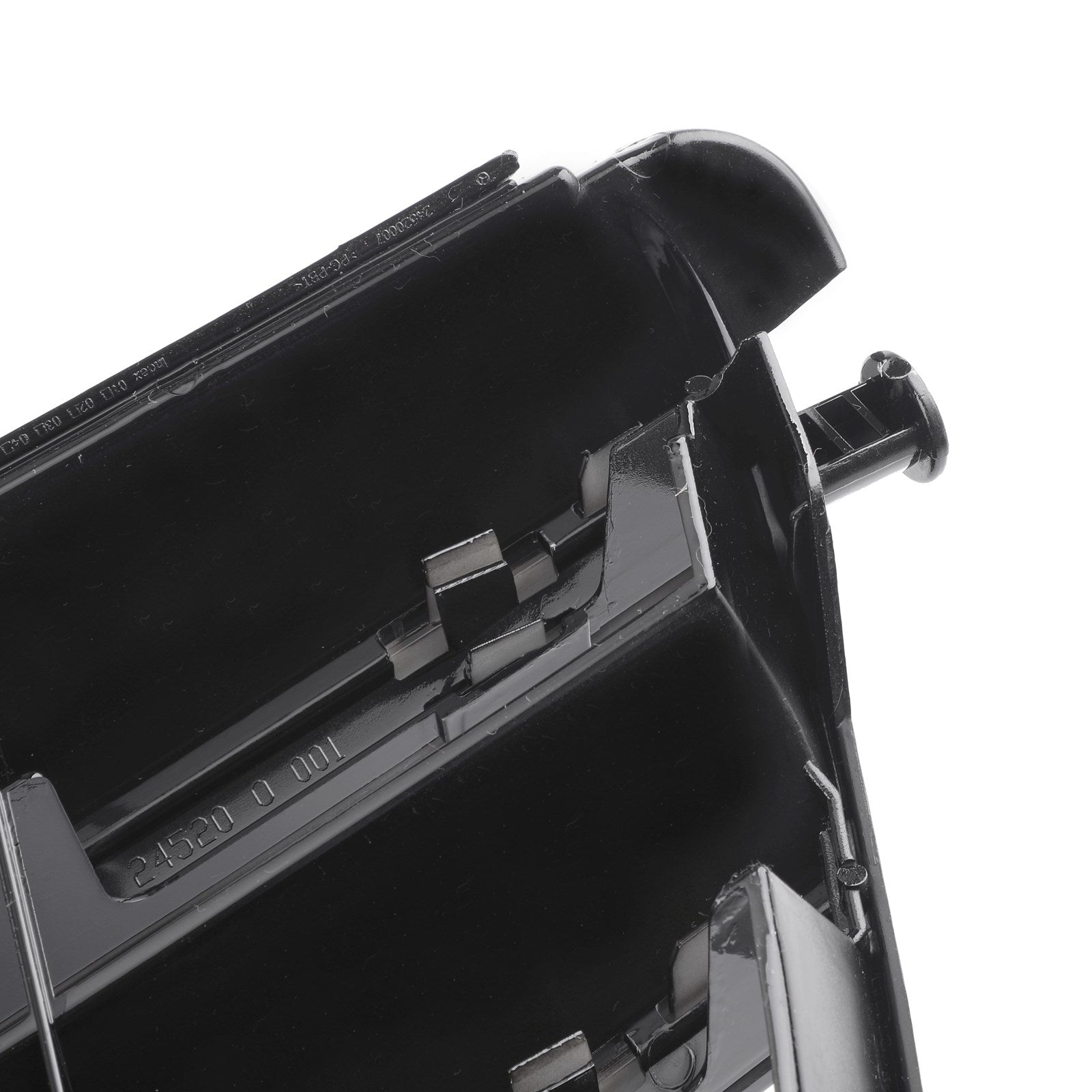 Črna kromirana LED sprednja maska za Benz razreda C W204 C300 C350 2008–2014 generično