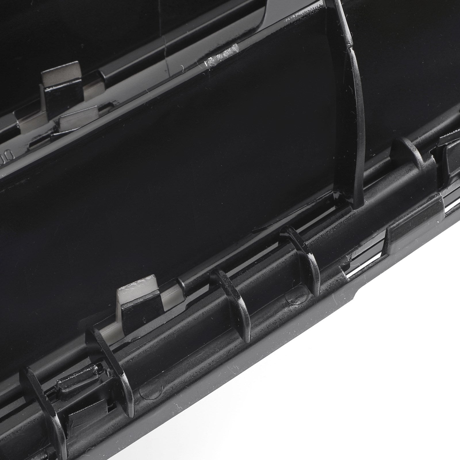 Črna kromirana LED sprednja maska za Benz razreda C W204 C300 C350 2008–2014 generično