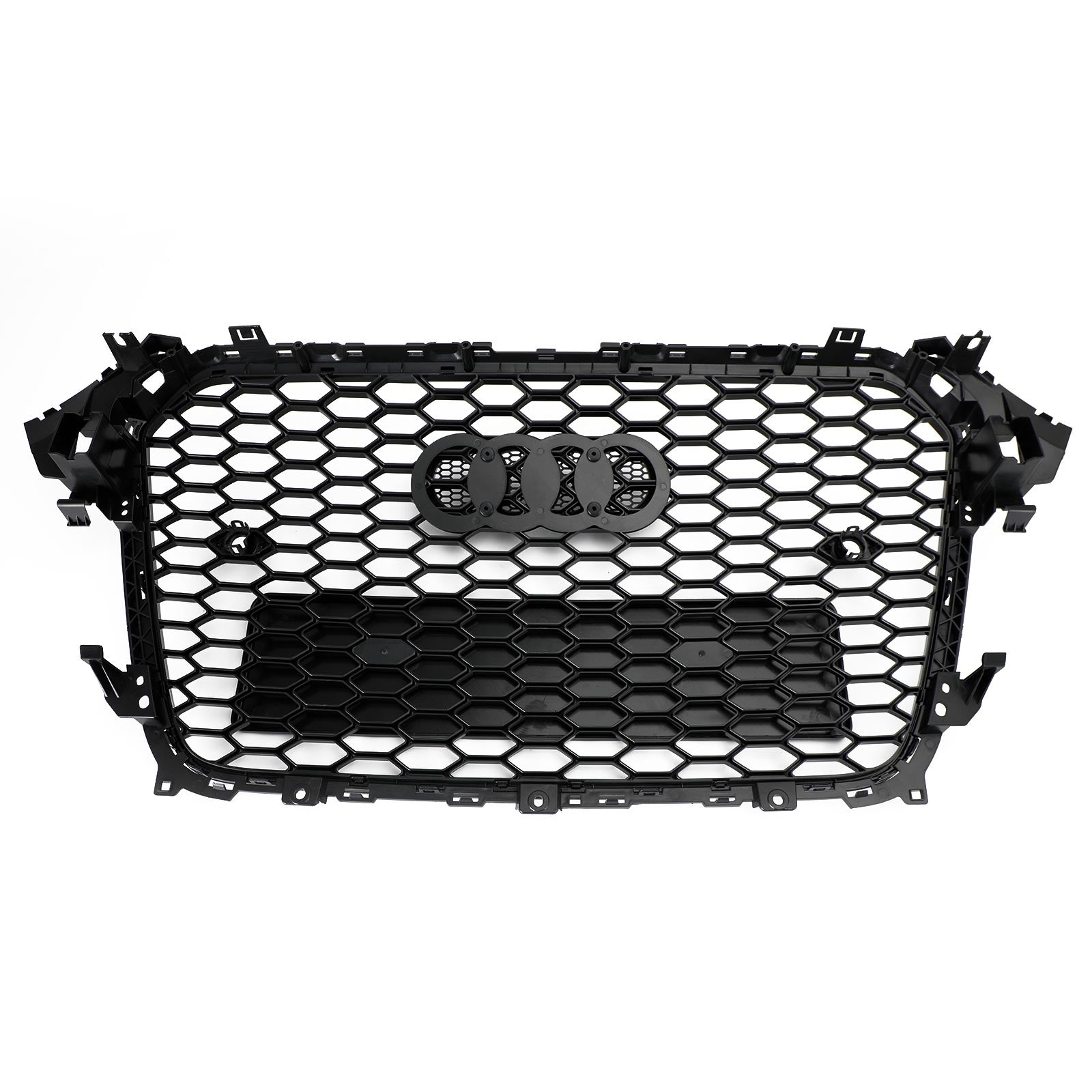Audi A4 S4 2013-2016 Grille de calandre de pare-chocs avant style RS4 noir brillant
