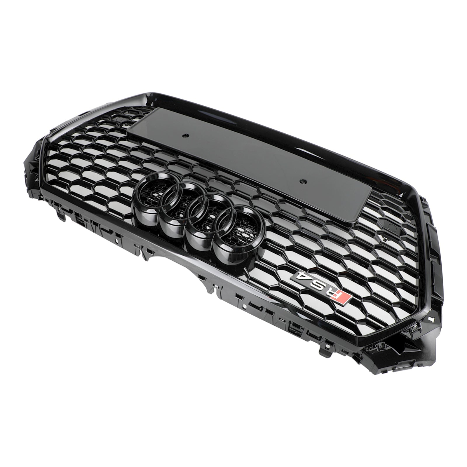2017-2019 Audi A4/S4 B9 Grille de calandre hexagonale style nid d'abeille style RS4 Noir
