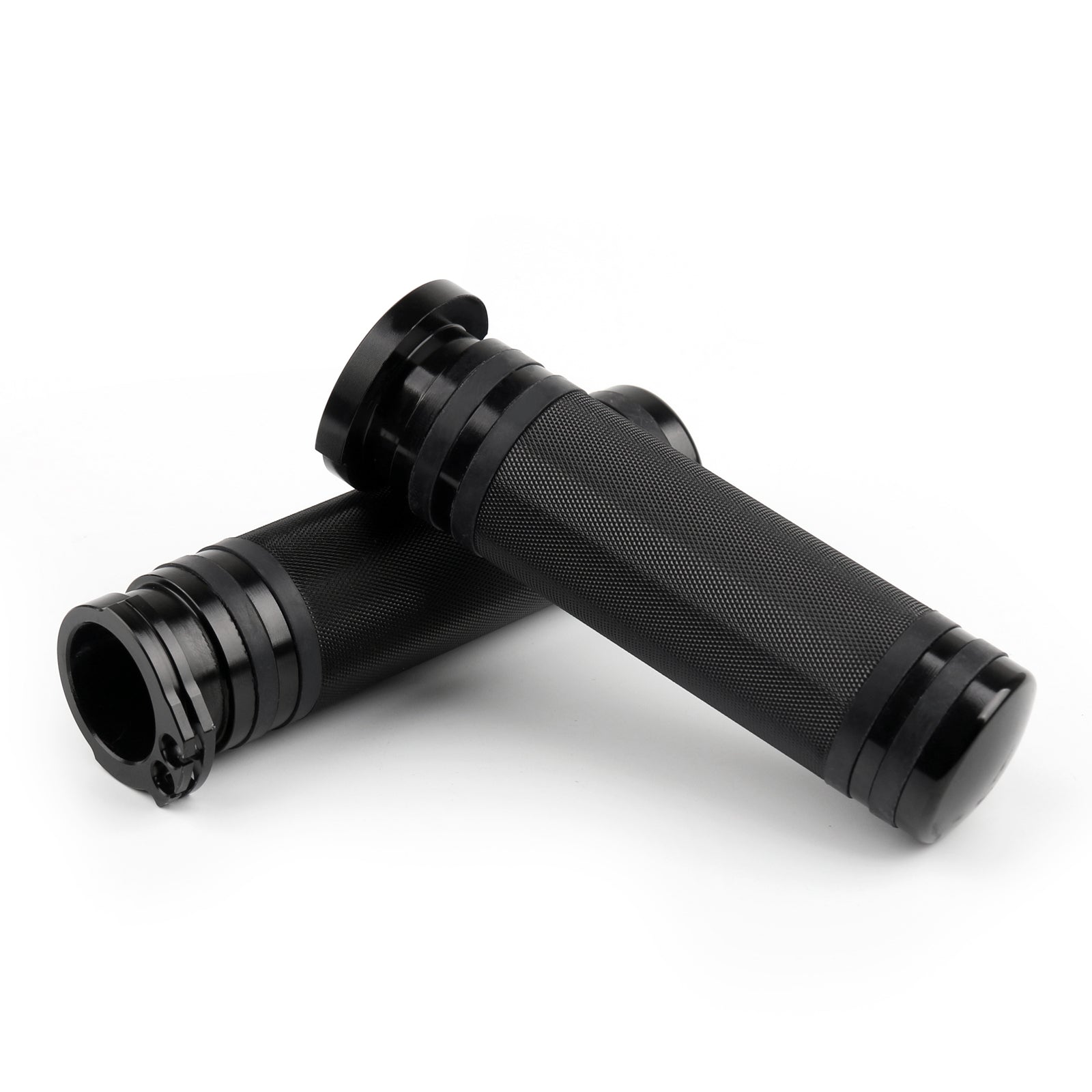 Manopole per manubrio moto CNC da 1 25 mm per Harley Sportster Cruiser Custom generico