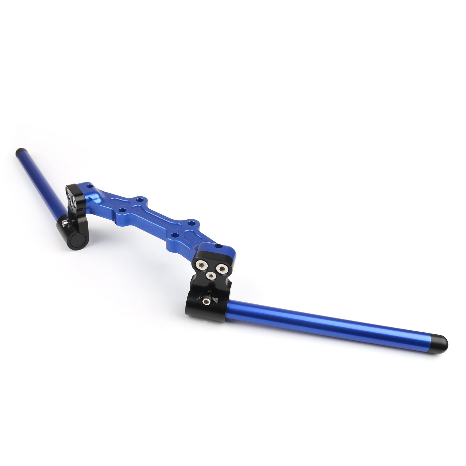 Plaque d'adaptation Clipon CNC et kit de guidon 22 mm pour Yamaha MT-07 FZ-07 14-17 générique