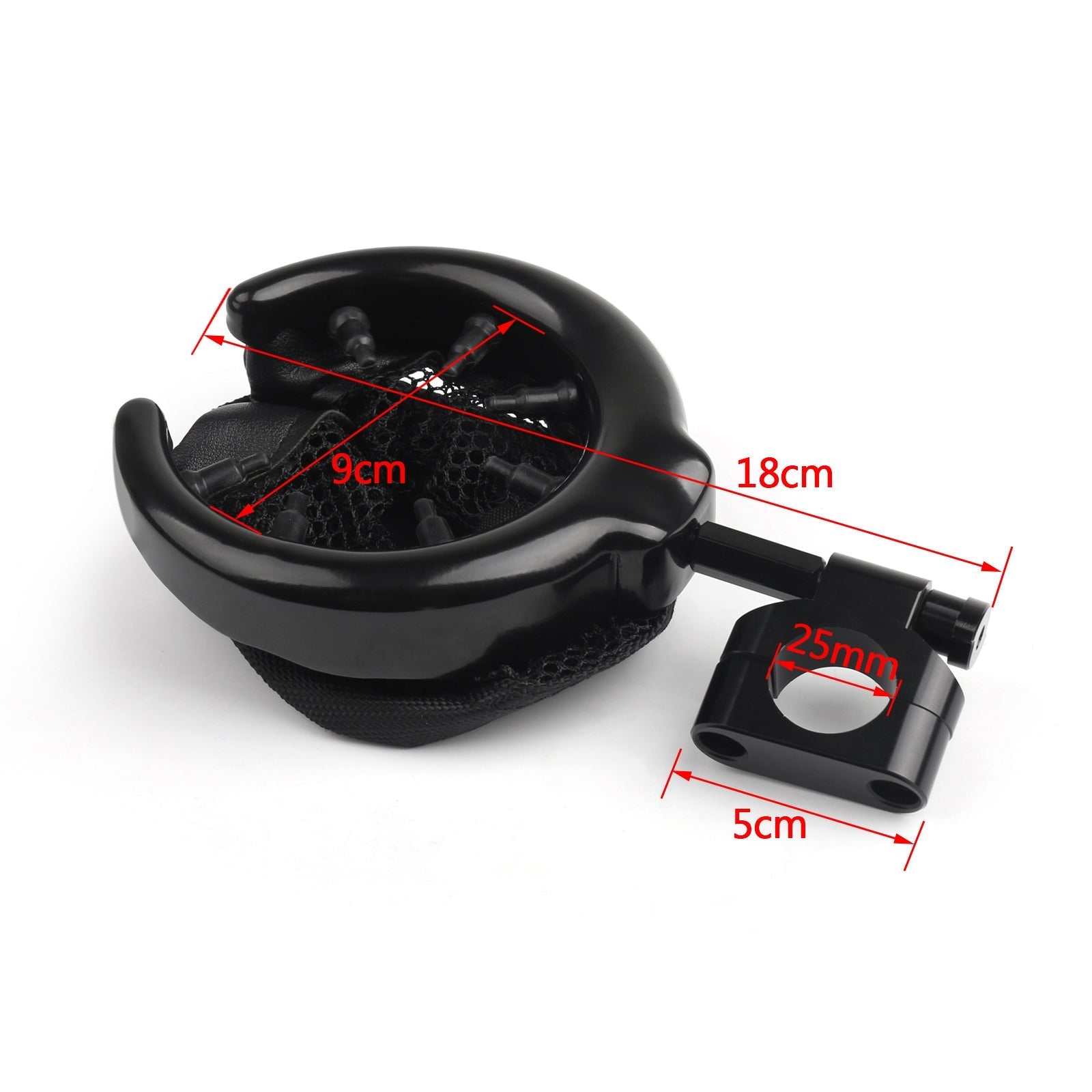 22mm/25mm guidon support de verre universel moto porte-boissons Fit Harley générique