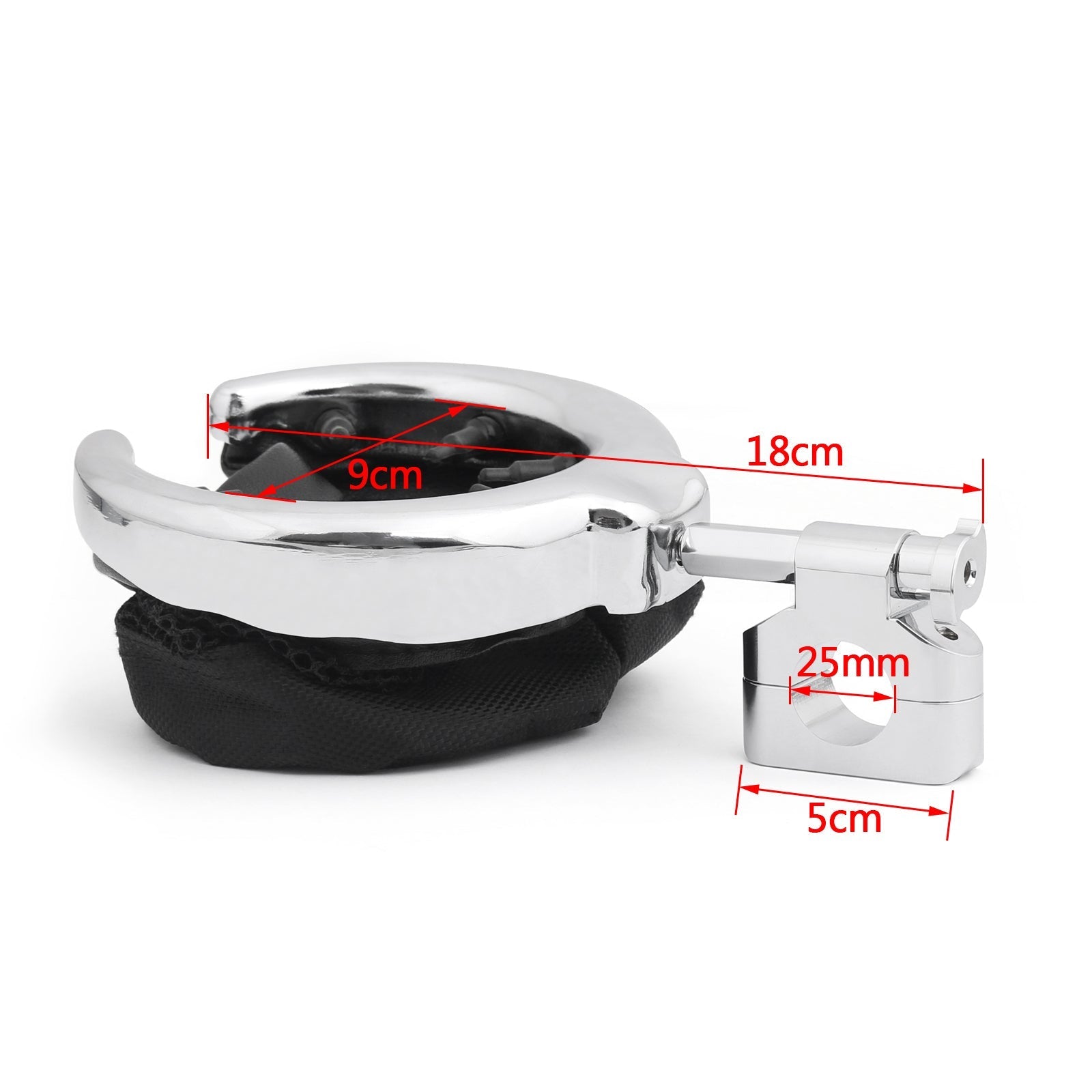 22mm/25mm guidon support de verre universel moto porte-boissons Fit Harley générique