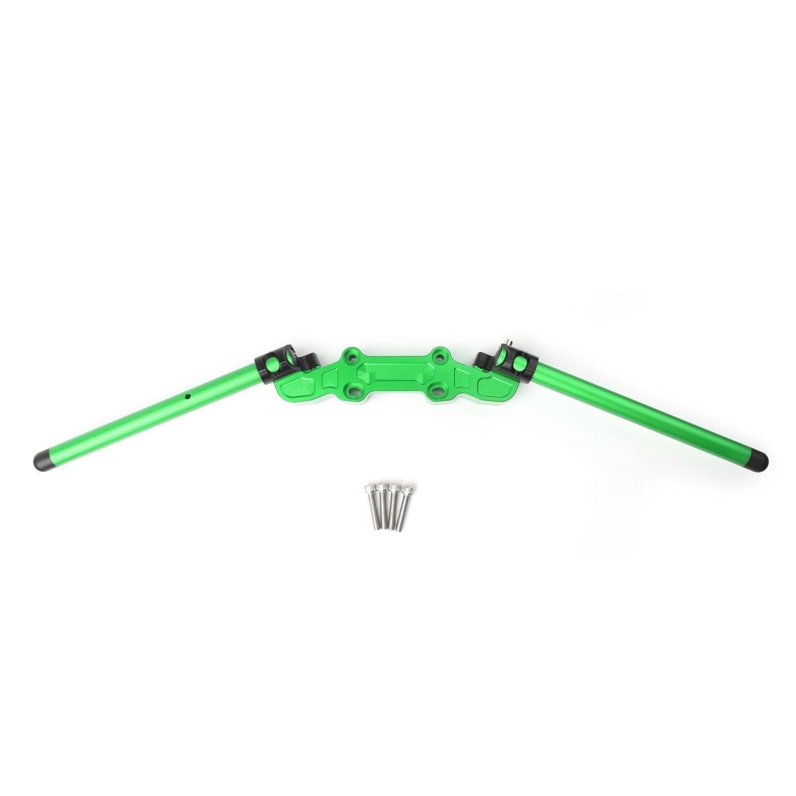 Clipon Adapter Plate&22mm Handlebar Kit For Kawasaki NINJA650R/ER-6F 06-16