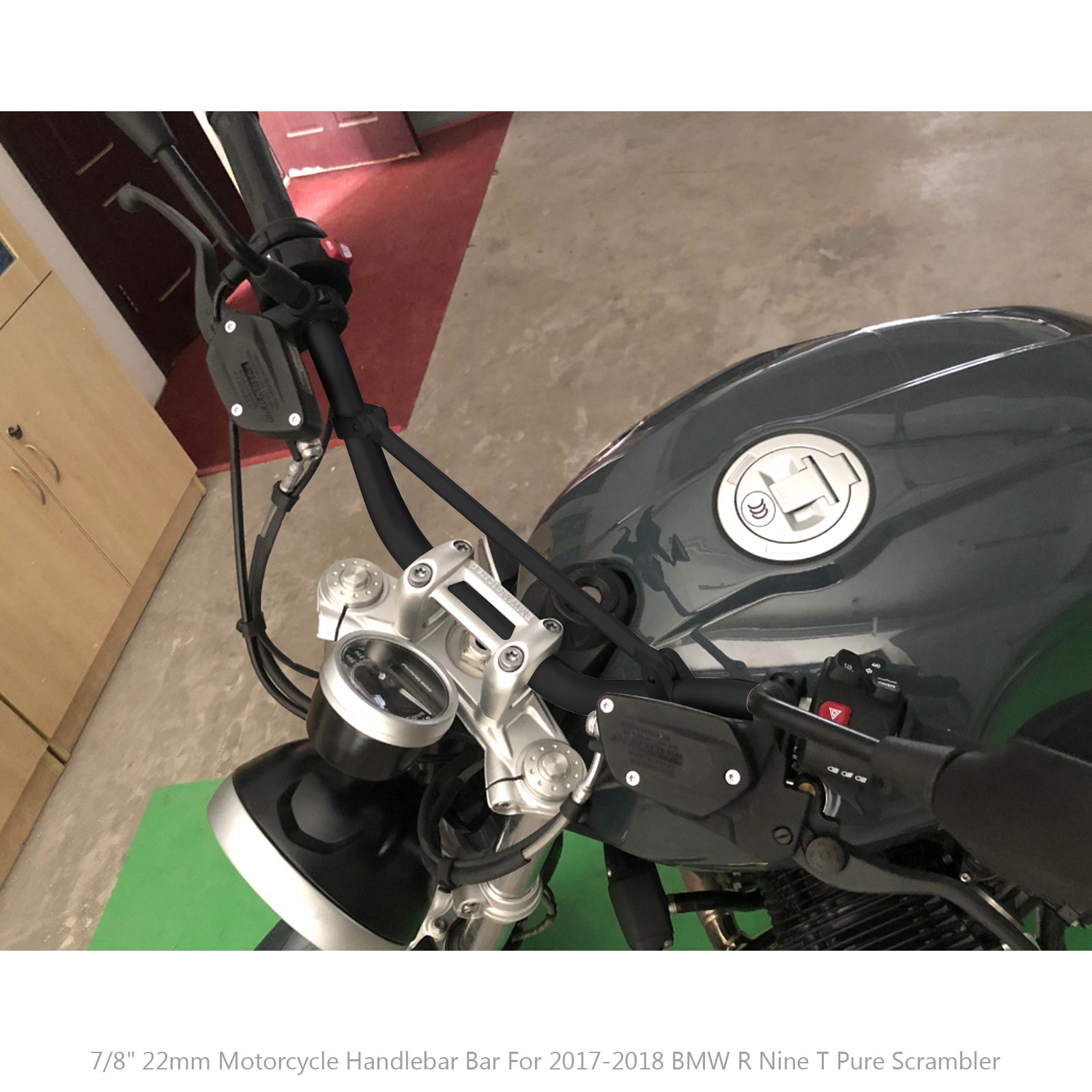 Motocikel krmilo 7/8 22 mm High Trail Bar za BMW R devet T 2017 2018 generic