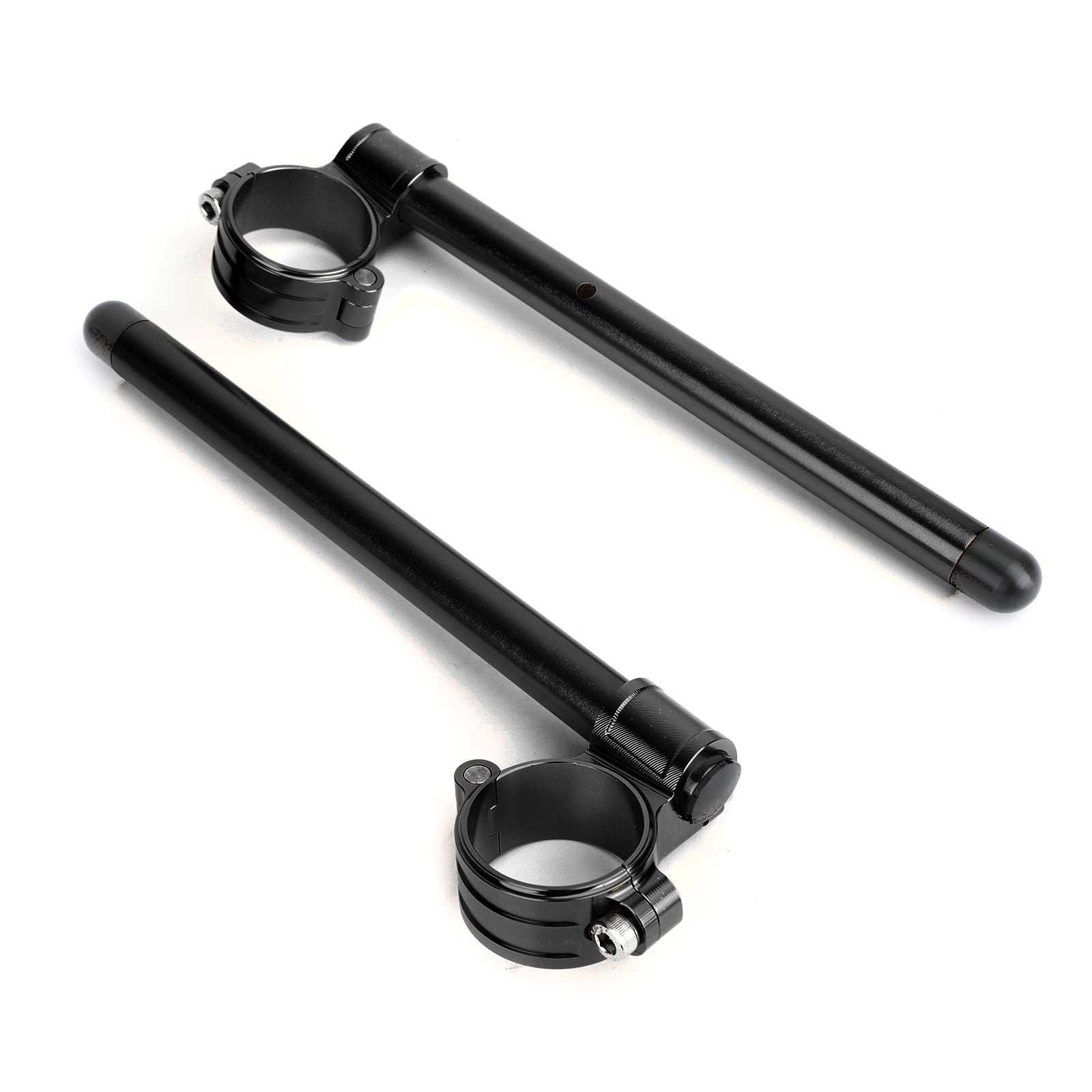 Cafe Racer CNC 7/8 Racing Standhendel verstelbare 50 mm clip op generieke motorfietsvork