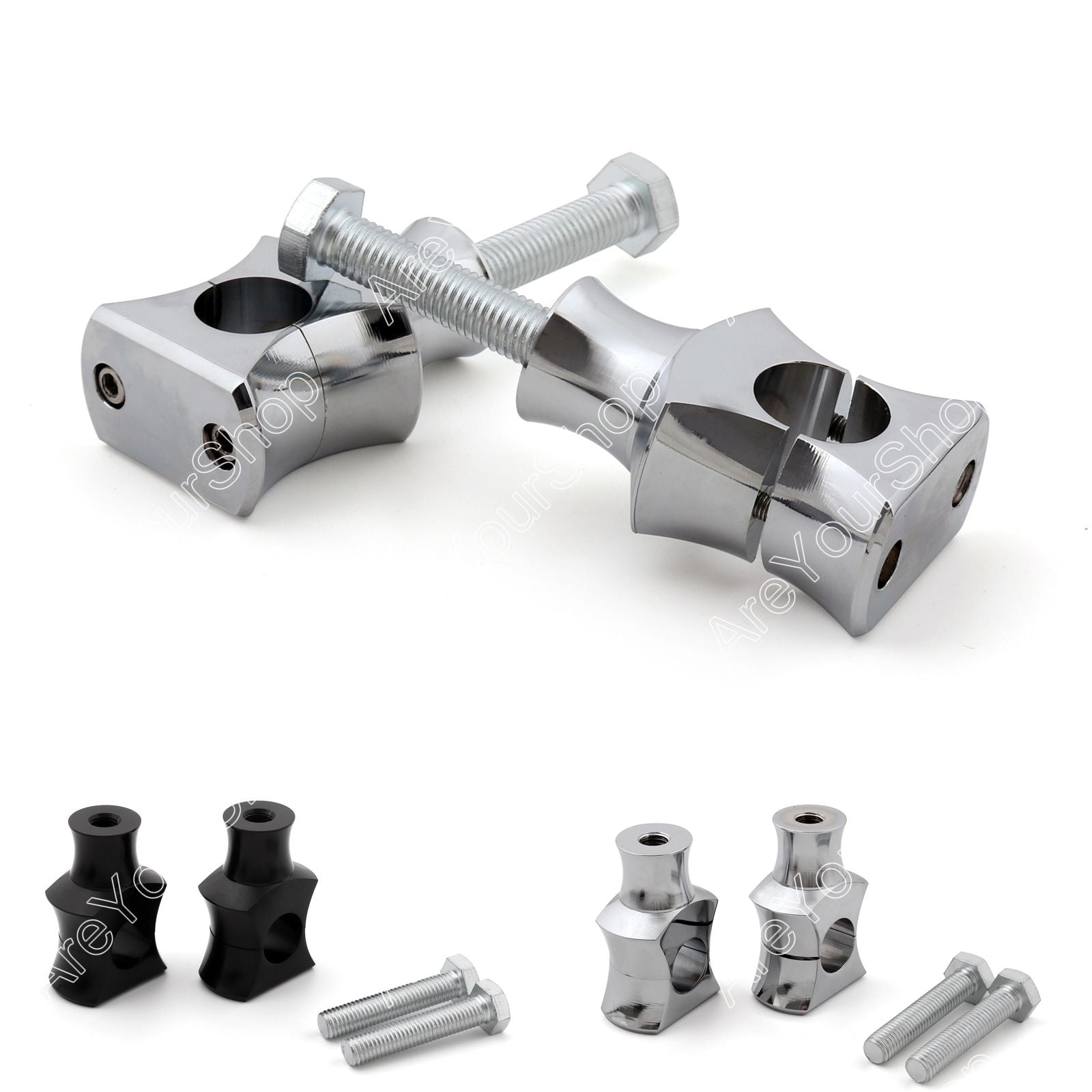 TELESIN Supporto Manubrio moto per GoPro Hero 13/12/11/10/9/8, DJI Osmo Action 4/3, Insta 360 X4 X3, Fotocamera Supporto per Bicicletta/Motociclo con Manubrio Regolabile Girevole a 360°, vite da 1/4 TELESIN Supporto Manubrio moto per GoPro Hero 13/12/11/10/9/8, DJI Osmo Action 4/3, Insta 360 X4 X3, Fotocamera Supporto per Bicicletta/Motociclo con Manubrio Regolabile Girevole a 360°, vite da 1/4