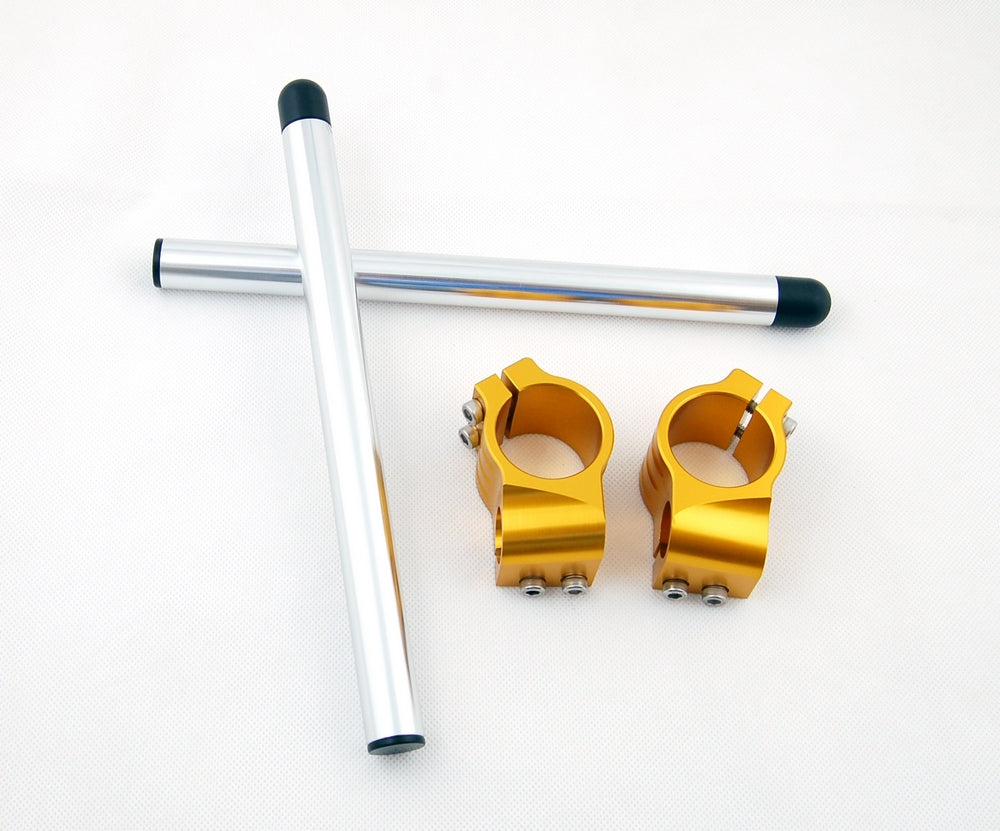 Clip del manubrio 51mm per Kawasaki ZX-6R/ZX636/ZX600 09-2010 Aprilia RSV Mille R Generico