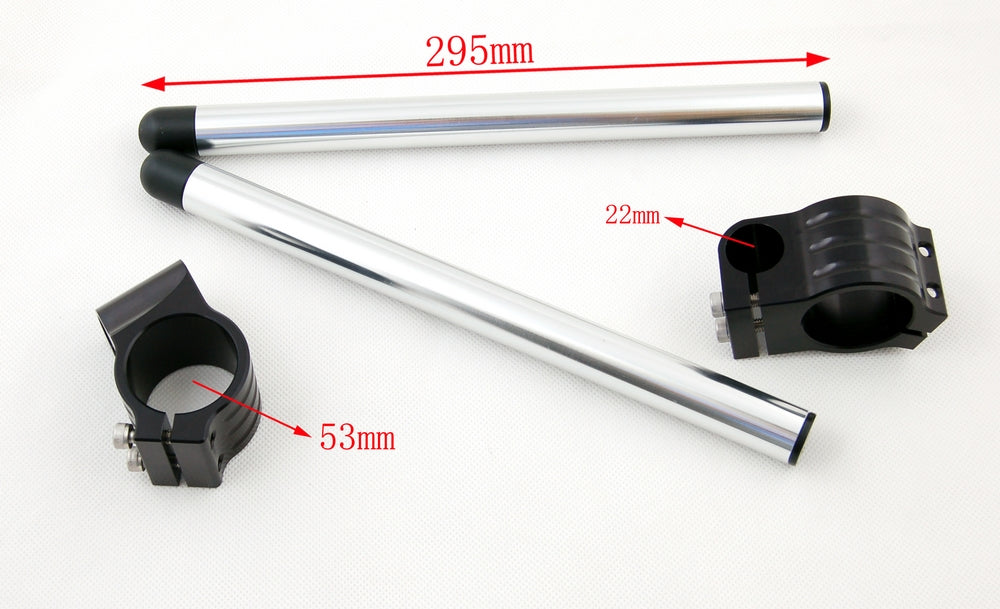 Stuurclip 53 mm voor Ducati 749 996 998 1098 1198 Aprilia Mille Falco RSVR generiek