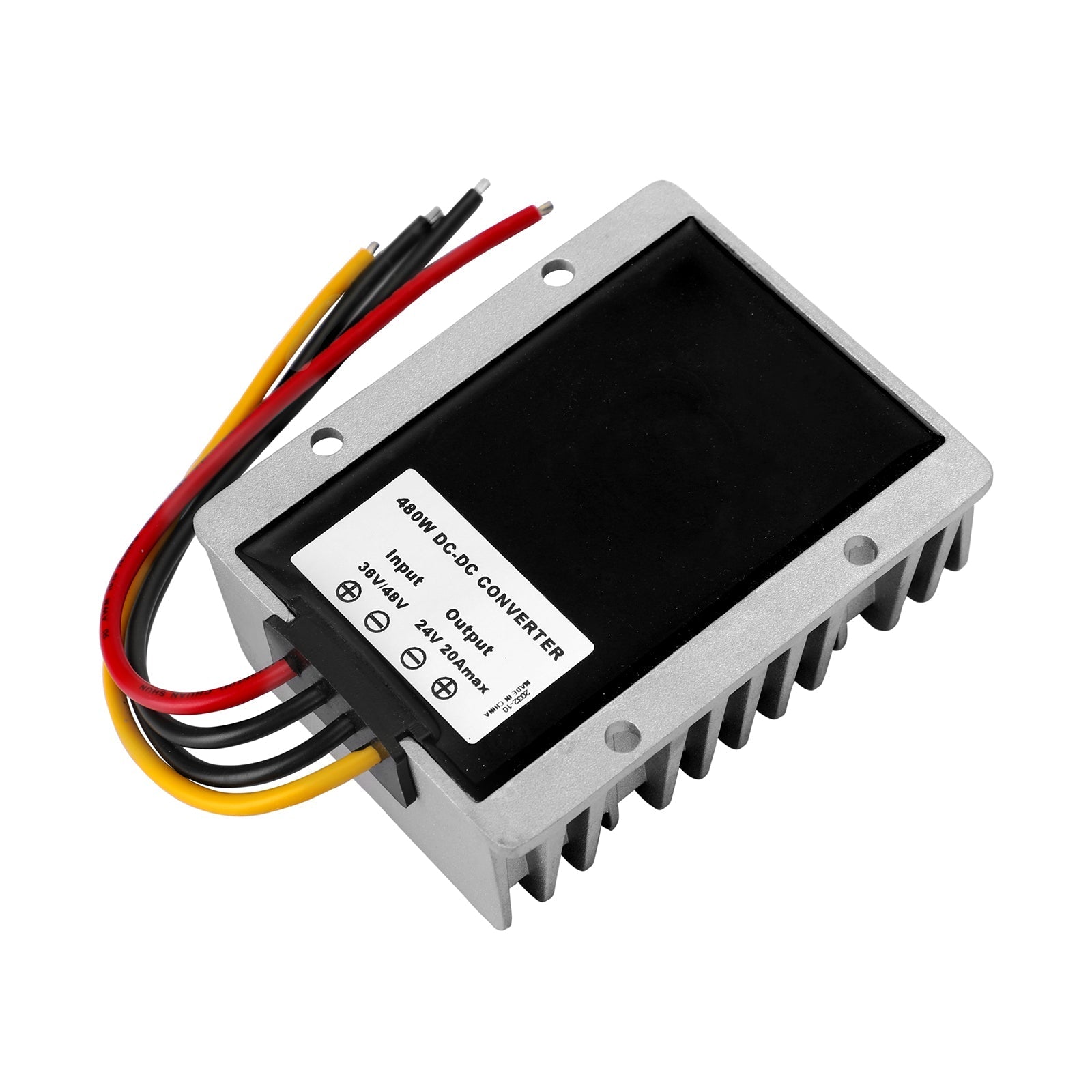 WaterProof 48V à 24V 20A Régulateur de convertisseur de puissance CC/CC abaisseur