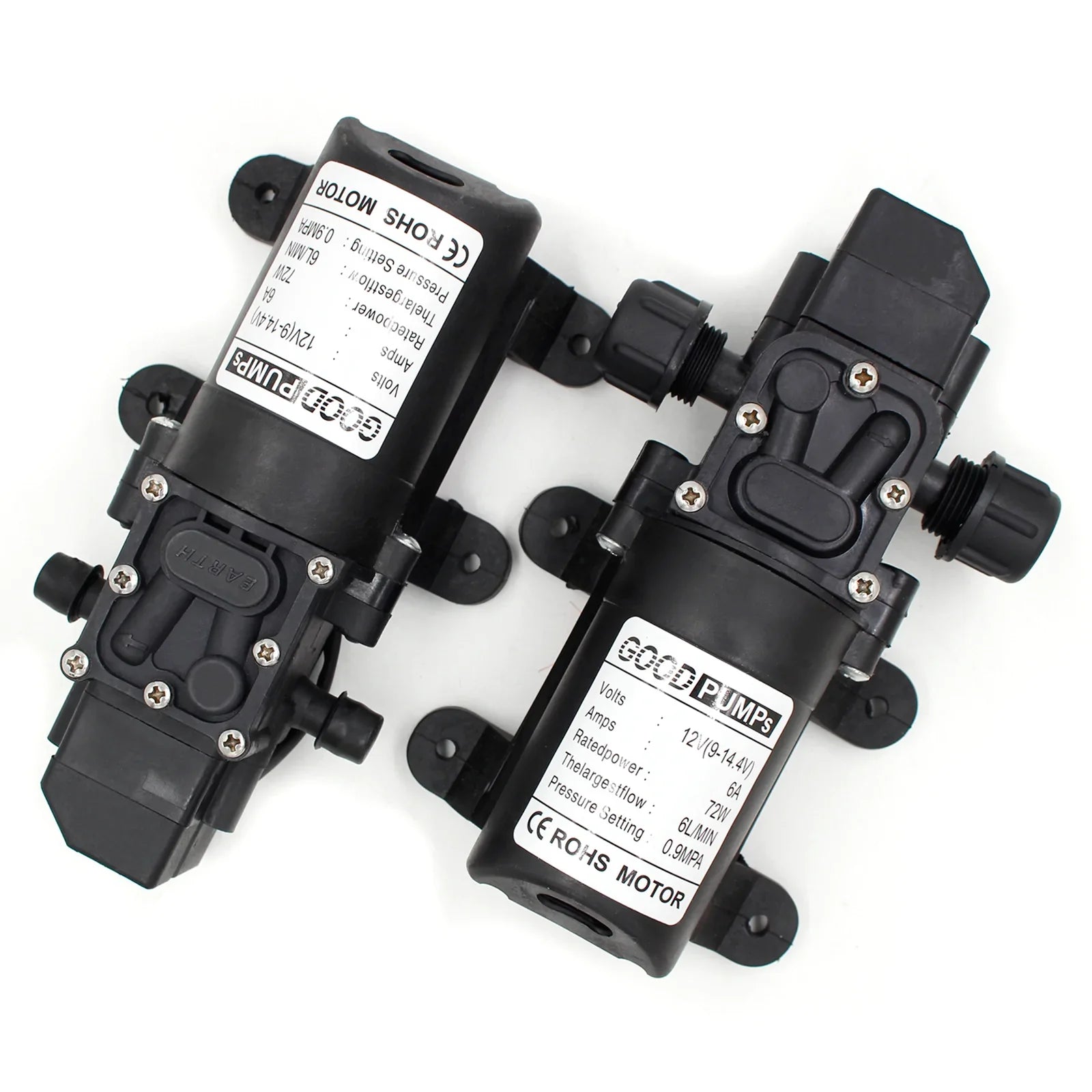 130PSI DC12V 72W Hoge druk Diafragma Zelfbewustend waterauto-schakelaar