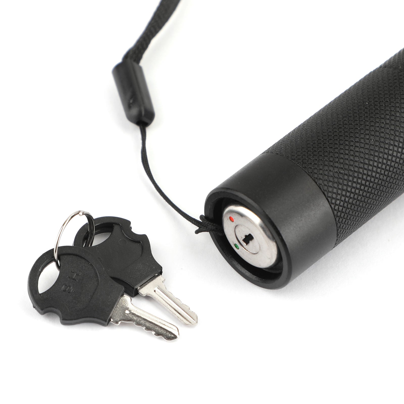 Ladattava 900 mailin punainen/vihreä laser -osoitin kynä 650 nm/532nm näkyvä palkki