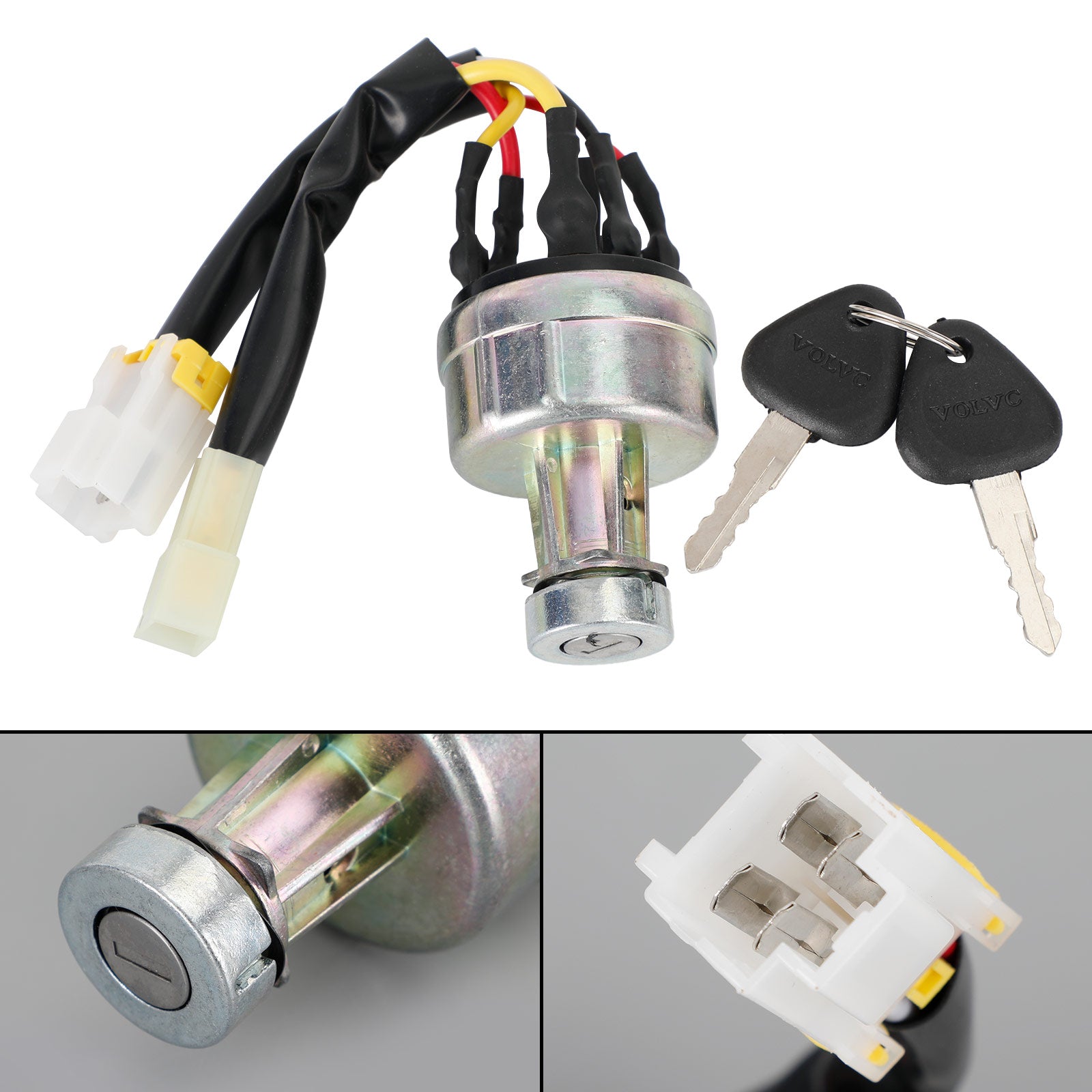 Interruttore di accensione per escavatore Volvo EC55 EC210 EC240 VOE 14526158 14529152 Chiave