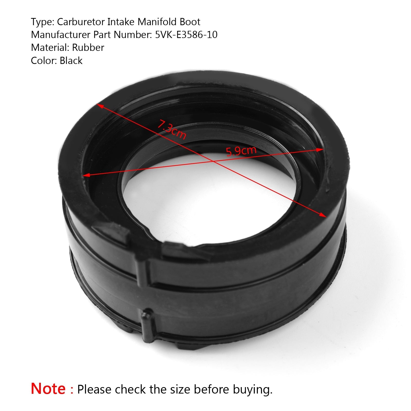 Support de carburateur pour collecteur d'admission Yamaha XT 660 Tenere FZ-03 06-12 générique