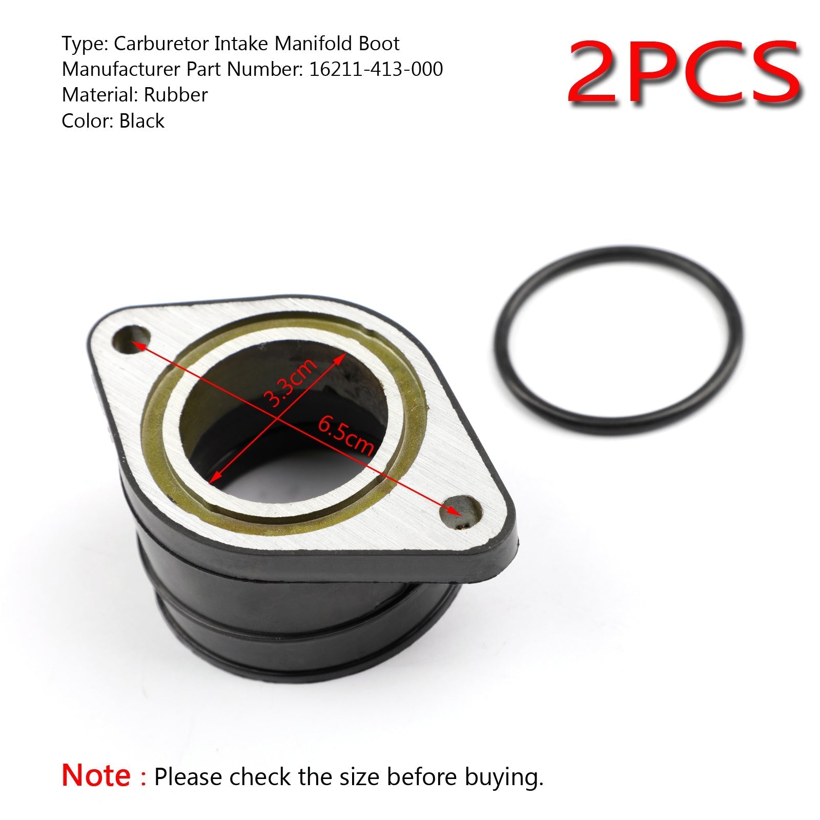 Buty kolektora dolotowego gaźnika 16211-413-000 dla Honda CB400T CB400N CB450N Generic