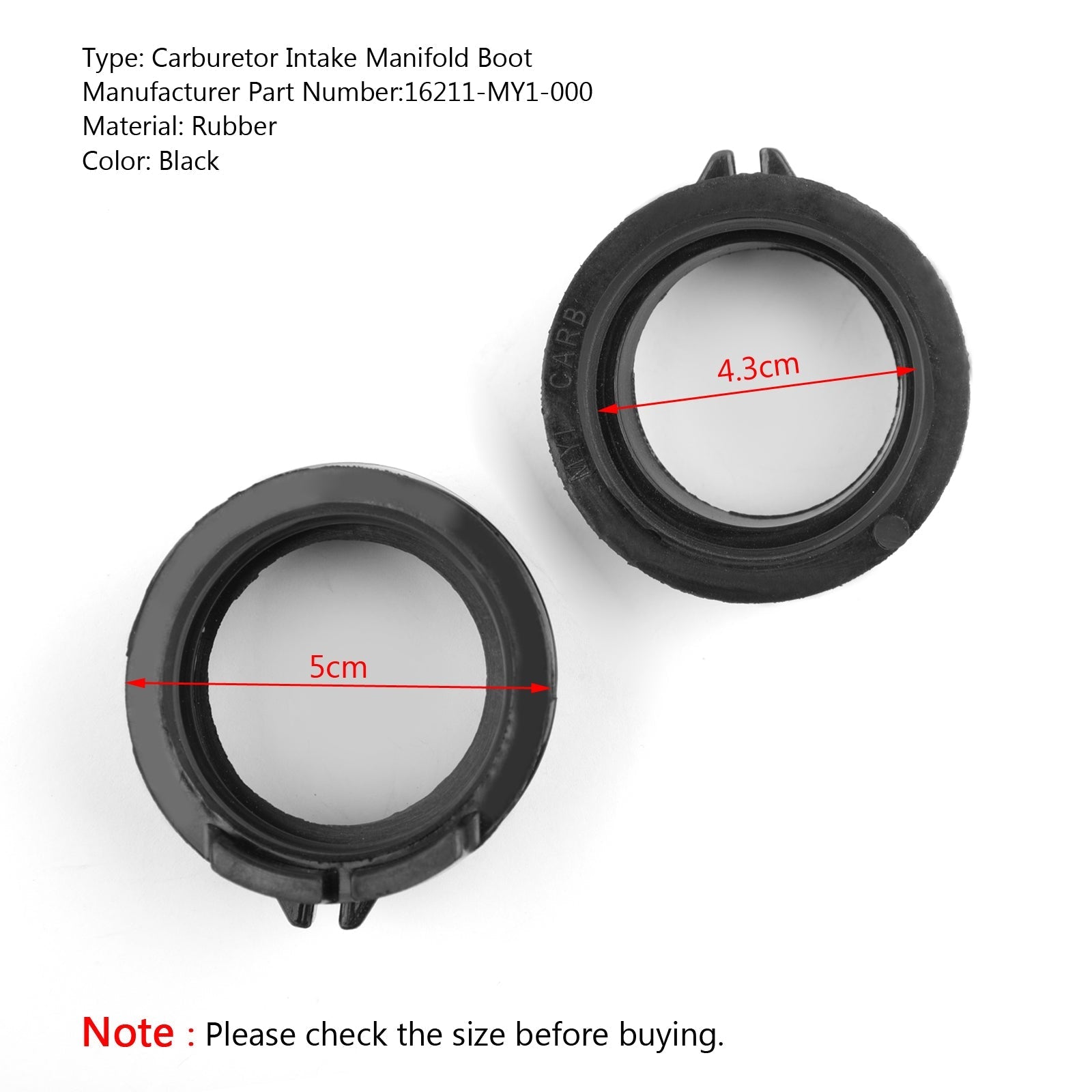 Soporte de carburador para colector de admisión para Honda XRV 750 Africa Twin 1993-2003 genérico