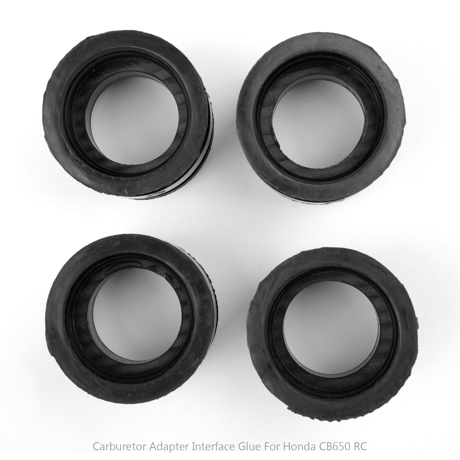 4 pièces support de carburateur collecteur d'admission botte pour Honda CB650 RC03 1979-1982 générique
