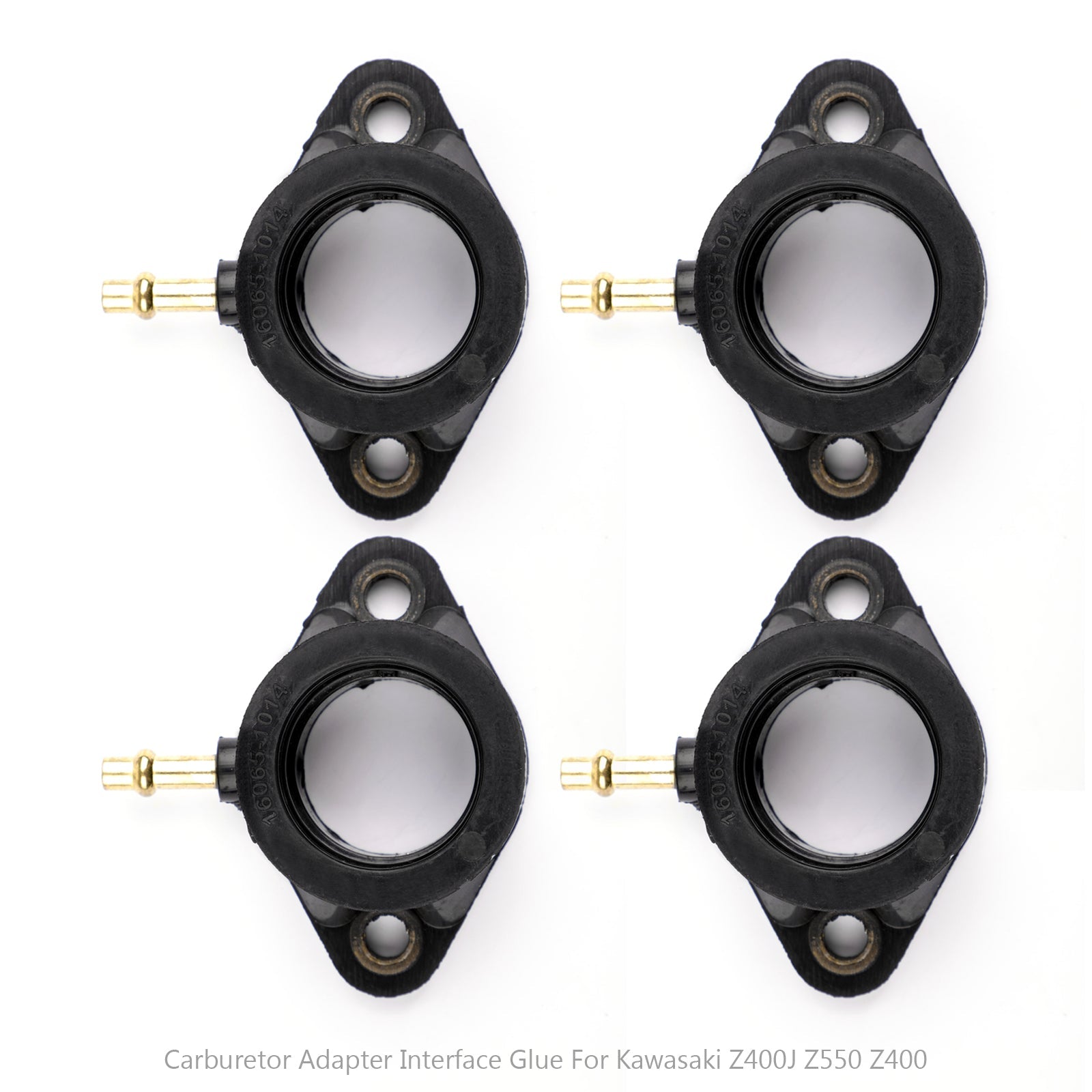 4x bottes de collecteur d'admission de carburateur pour Kawasaki Z400J KZ500B KZ550 Ltd 16065-1014 générique