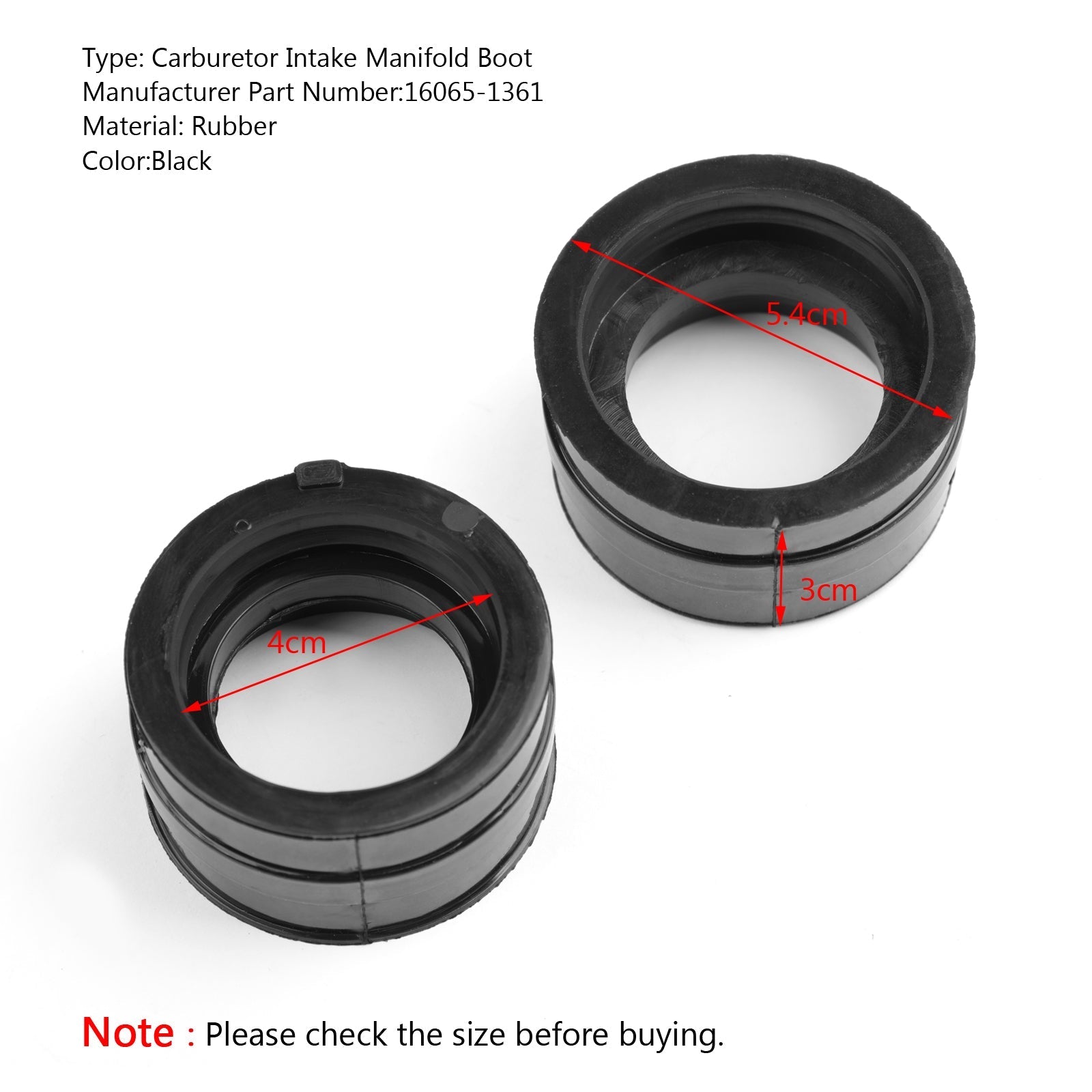 Gumijasti škornji za vnos uplinjača za Kawasaki EJ 400/650 W 400 2006-2008 generic