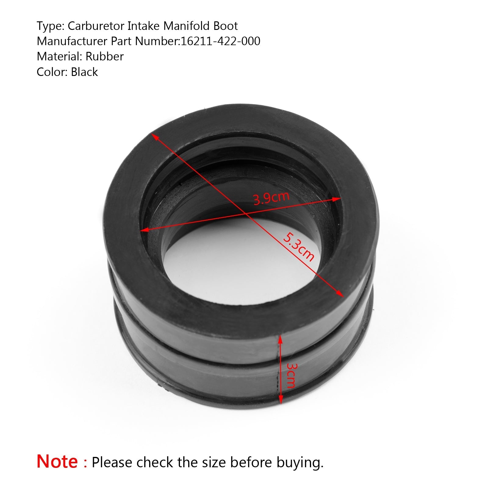 Honda CBX1000 1979-1980 Zestaw 6 osłon kolektora dolotowego gaźnika