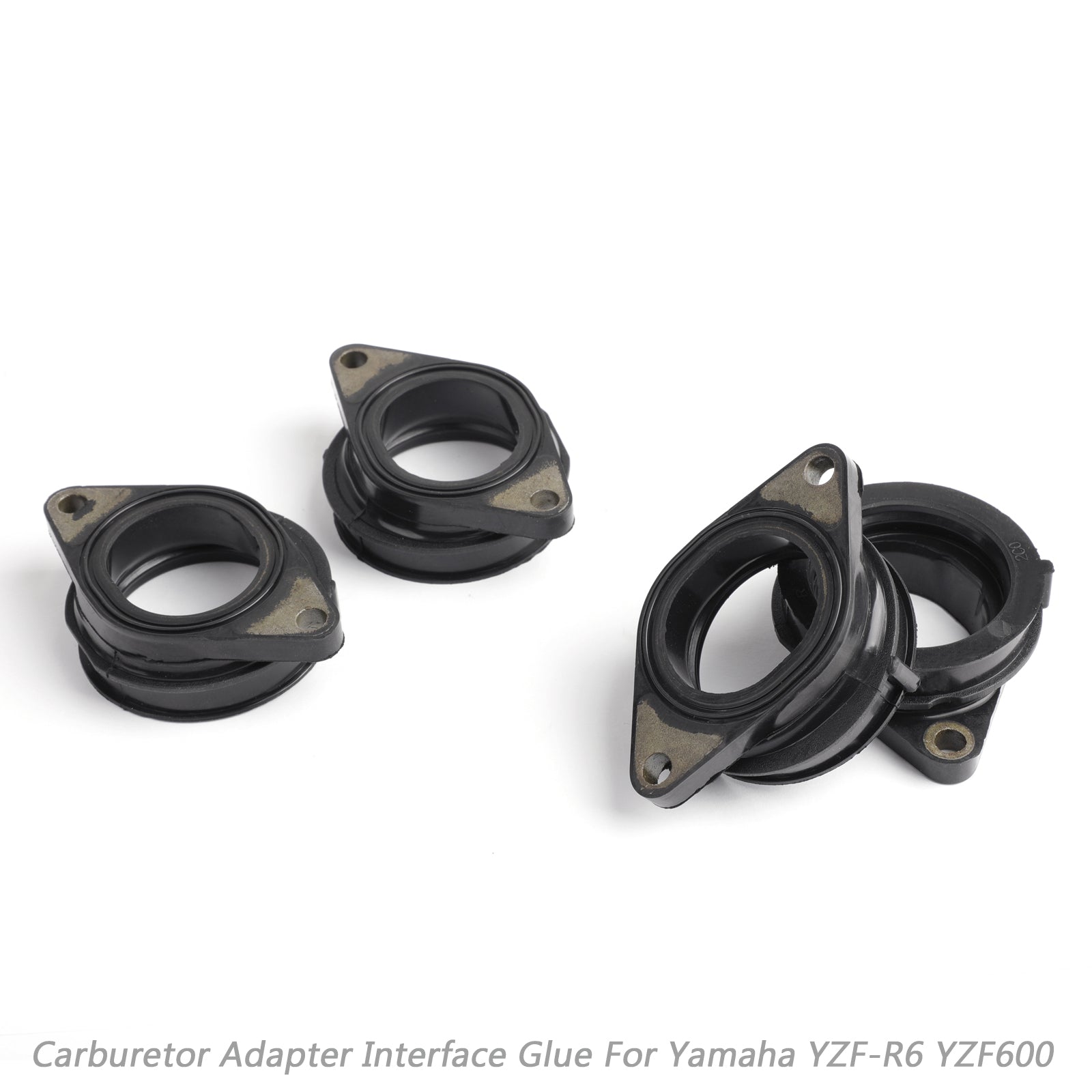 Rubberen gasklephuis inlaatspruitstukhoes voor Yamaha YZF R6 YZF600 R6 2006-2017 Generiek