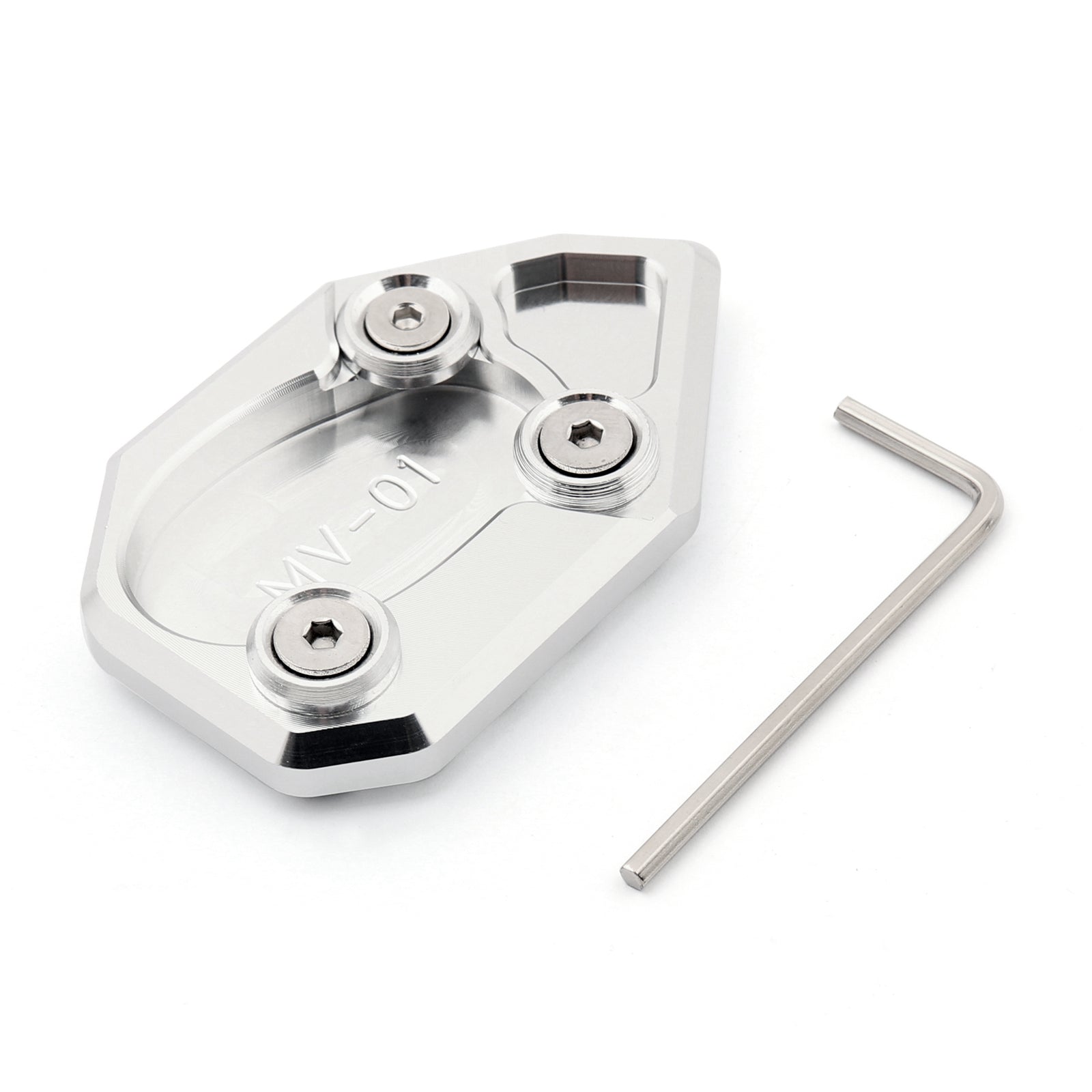 Plaque d'extension de béquille latérale pour MV AGUSTA Brutale 1078 F4 Brutale 990R générique