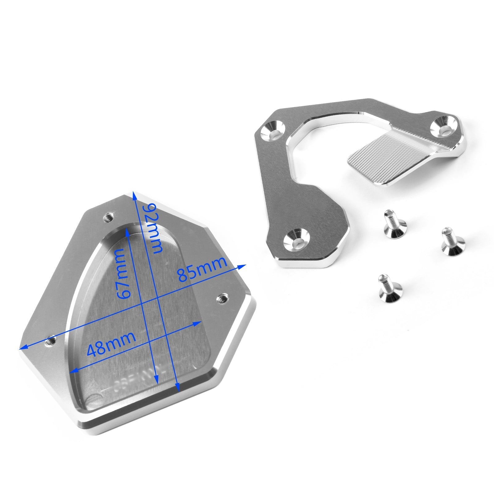 Plaque d'extension de support de béquille latérale pour Honda CRF1000L Africa Twin 16-17 générique