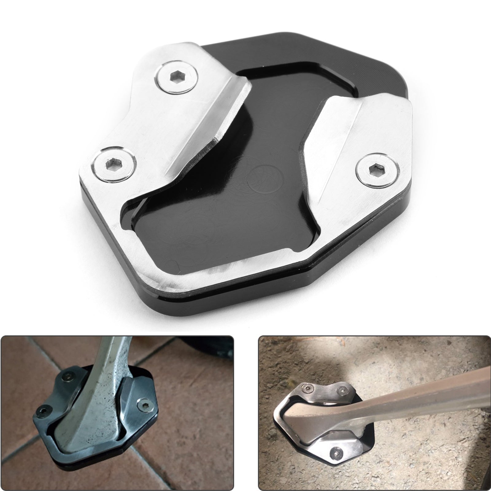 Estensione cavalletto laterale per TRIUMPH TIGER 800 Generic